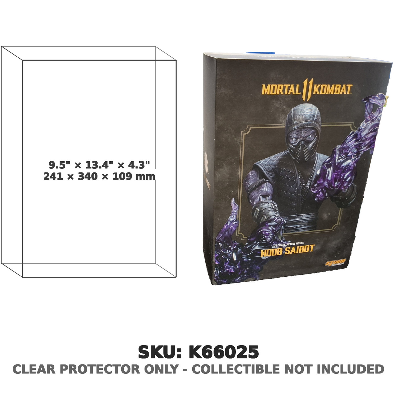 Noob Saibot Mortal Kombat 11 1/6 Scale Figure
