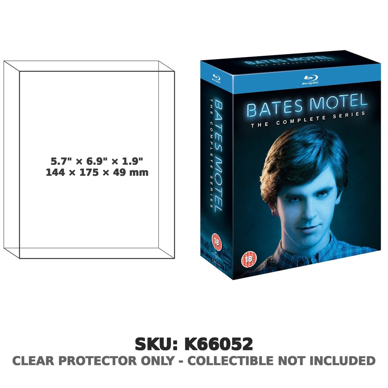 Bates Motel Complete Series Blu-ray UK Edition
