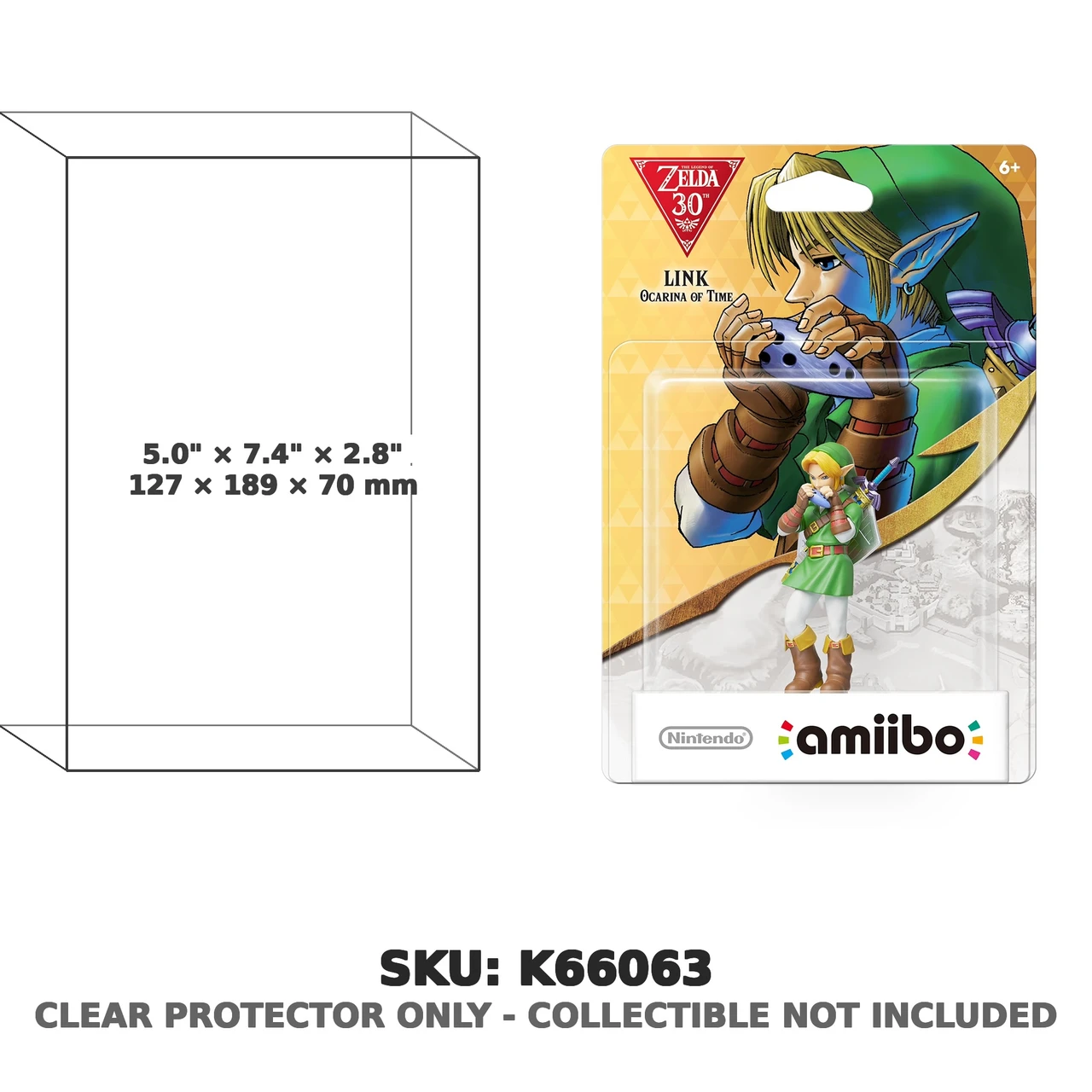 Link Ocarina of Time Legend of Zelda 30th Anniversary amiibo