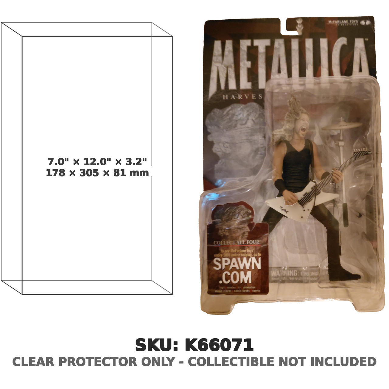 James Hetfield Metallica Harvesters of Sorrow Figure