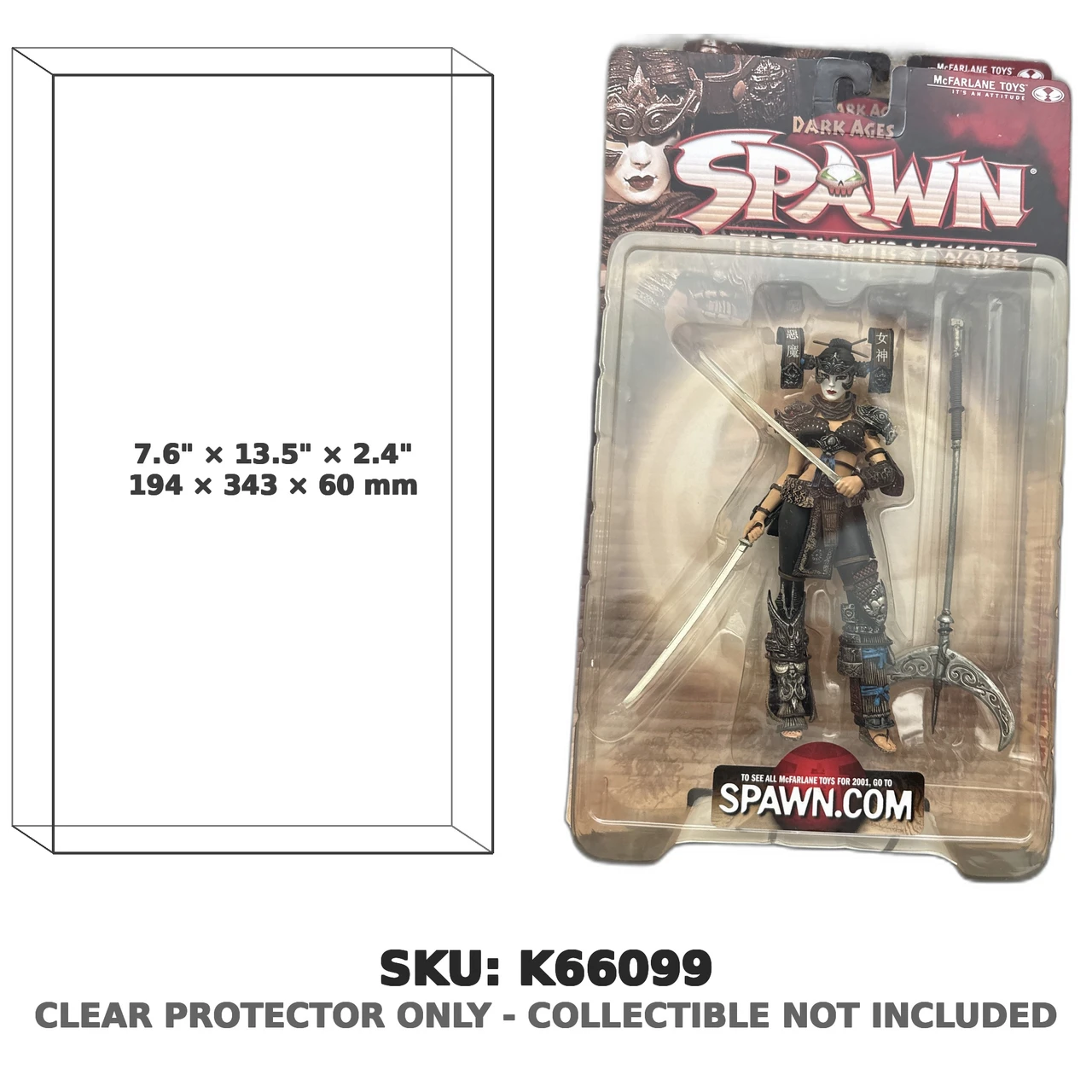 Lotus Angel Spawn Dark Ages Samurai Wars Figure