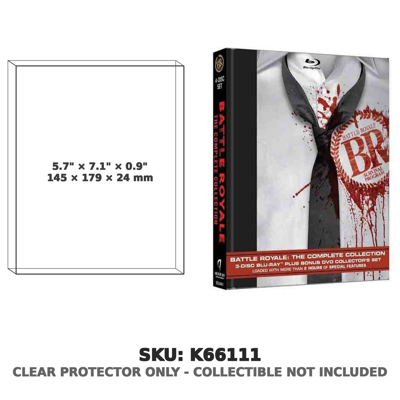 Battle Royale Complete Collection 4-Disc Blu-ray Set