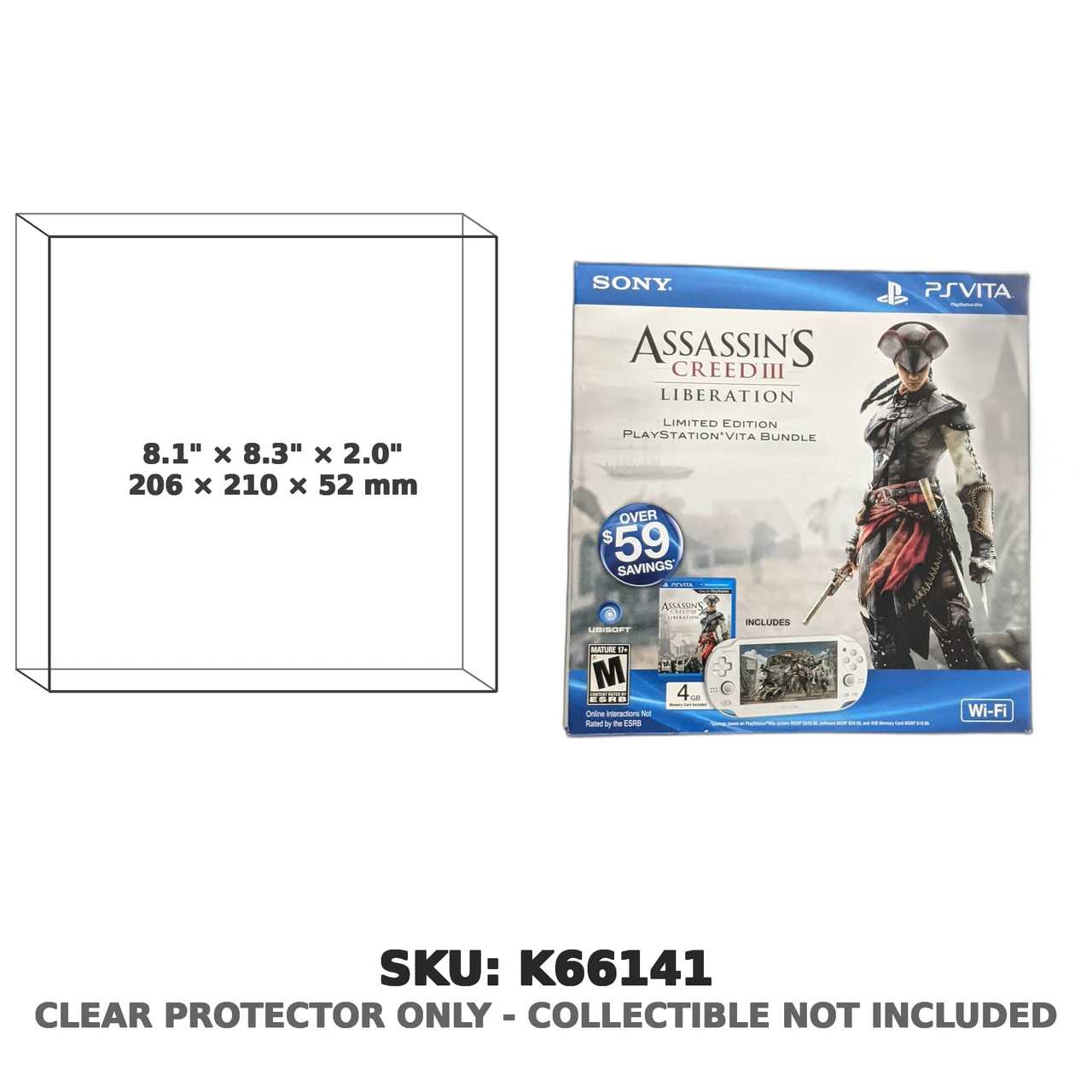 Assassin's Creed III Liberation PS Vita Limited Edition Bundle
