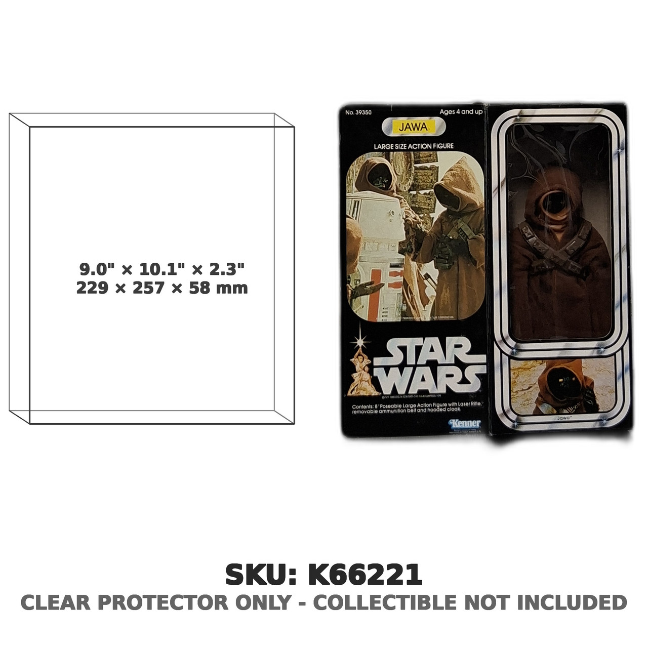 Jawa Star Wars Vintage Large Size Figure