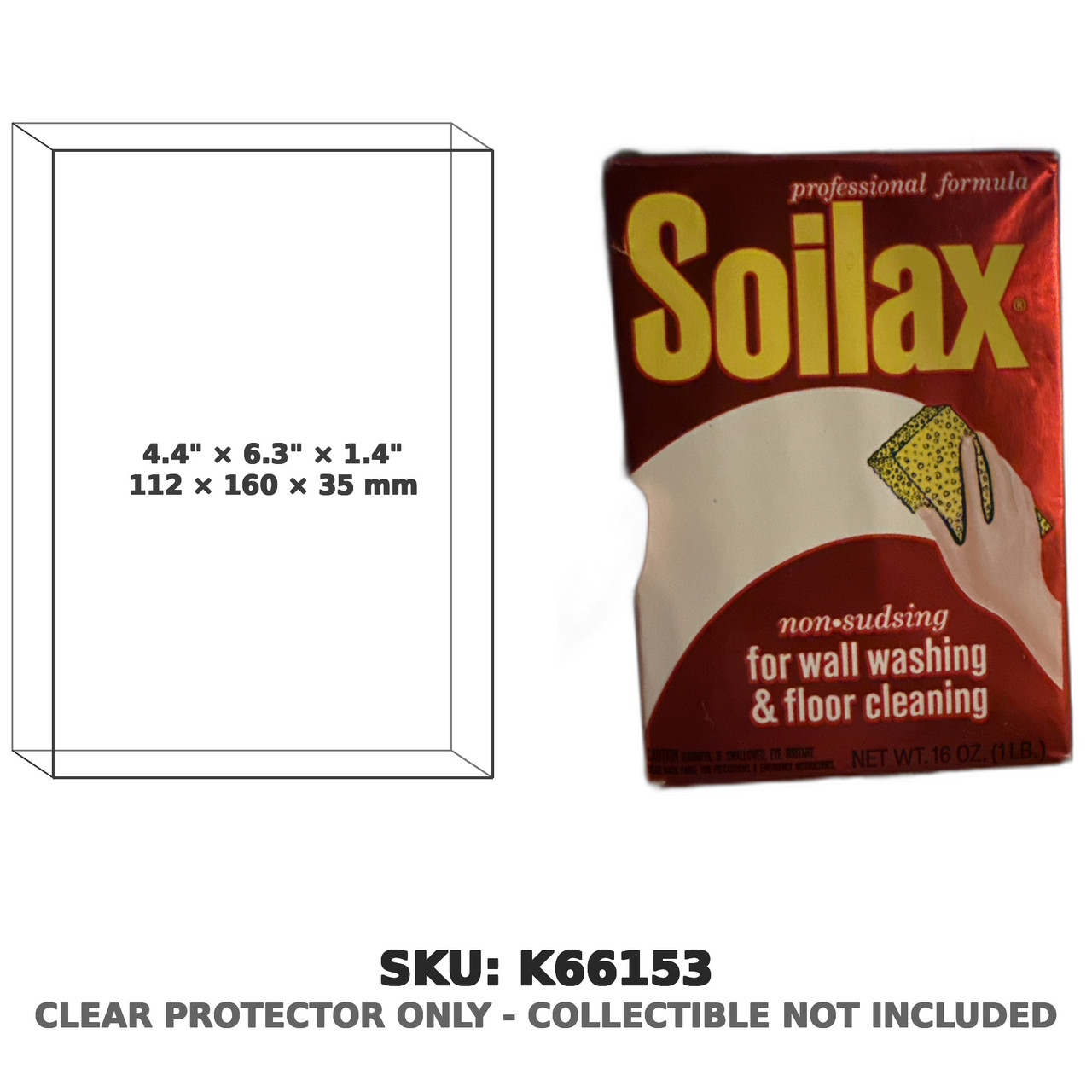 Soilax Professional Formula Wall & Floor Cleaner 16 oz Box