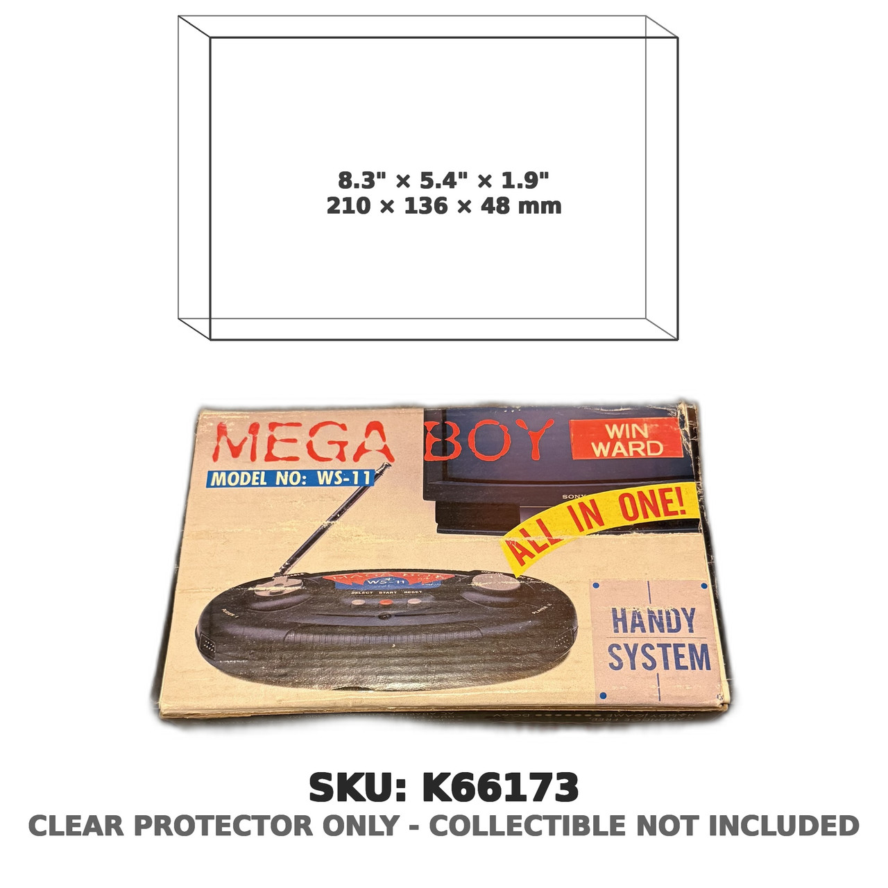 Mega Boy WS-11 Atari 2600 Clone Handy System Console
