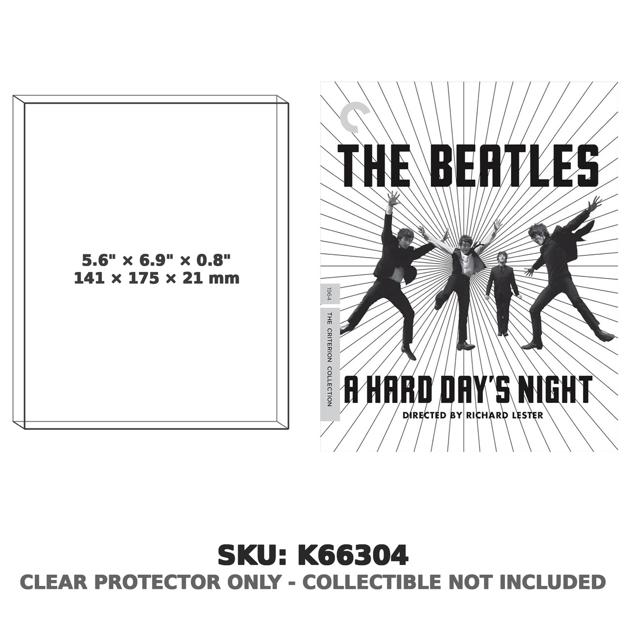 A Hard Day's Night Beatles Criterion 4K UHD + Blu-ray