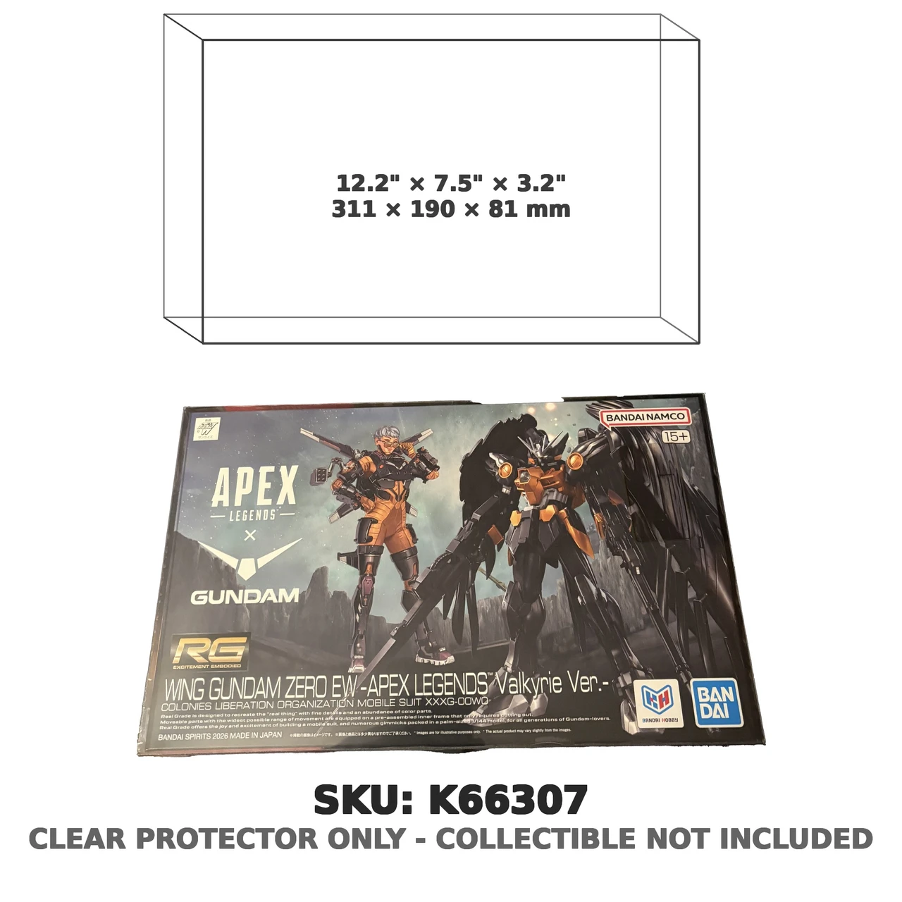 Wing Gundam Zero EW Apex Legends Valkyrie Ver. RG 1/144 Model Kit