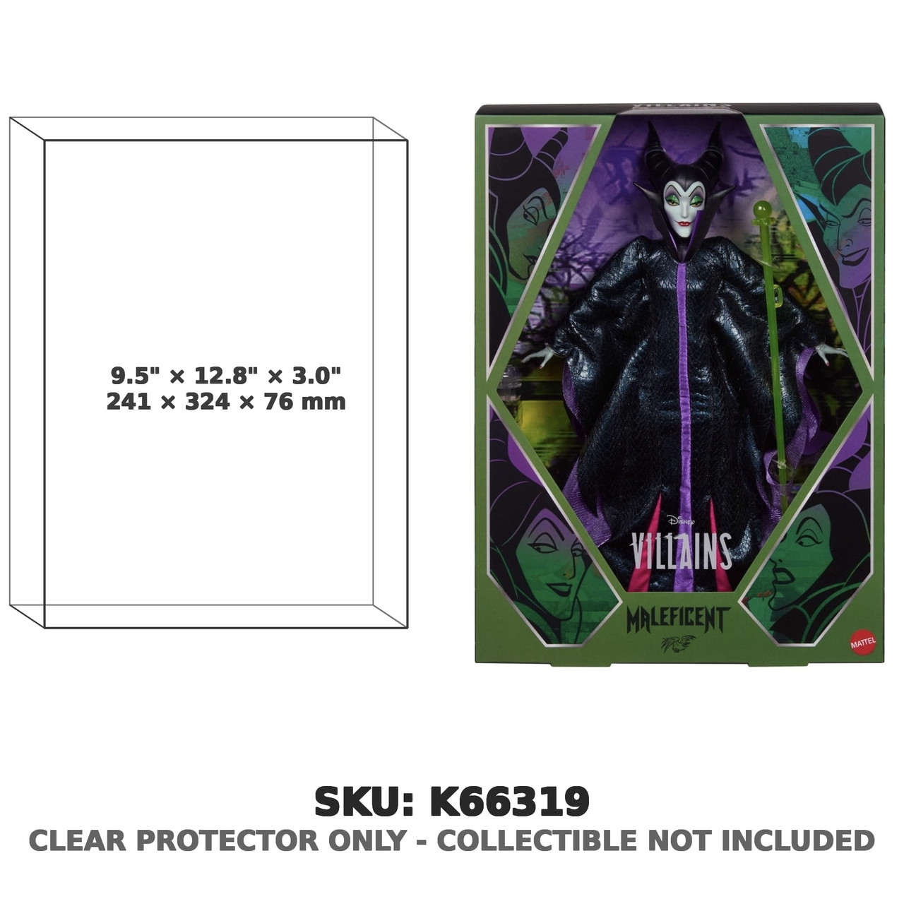 Maleficent Disney Villains Doll