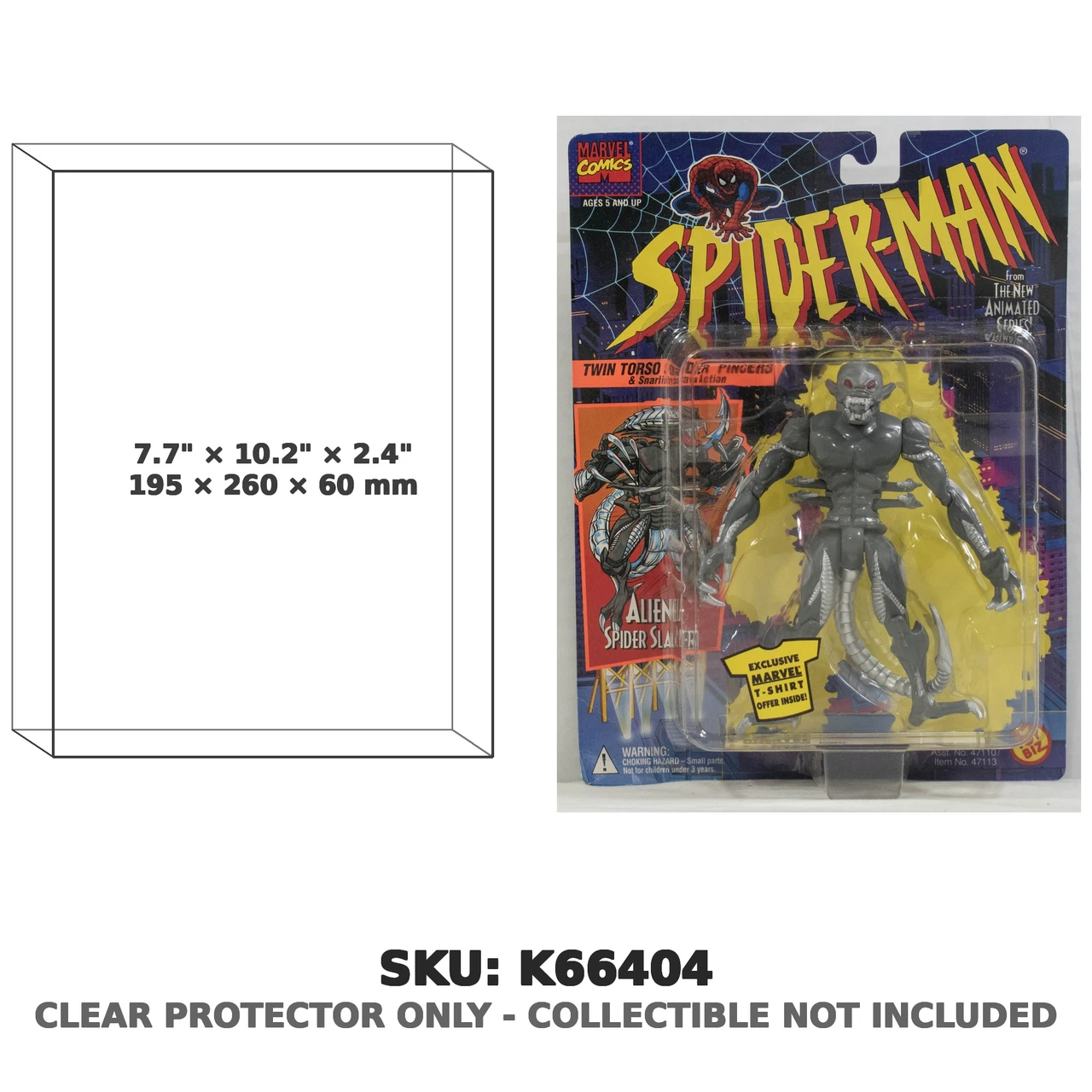 Alien Spider Slayer Spider-Man Animated Series Figure