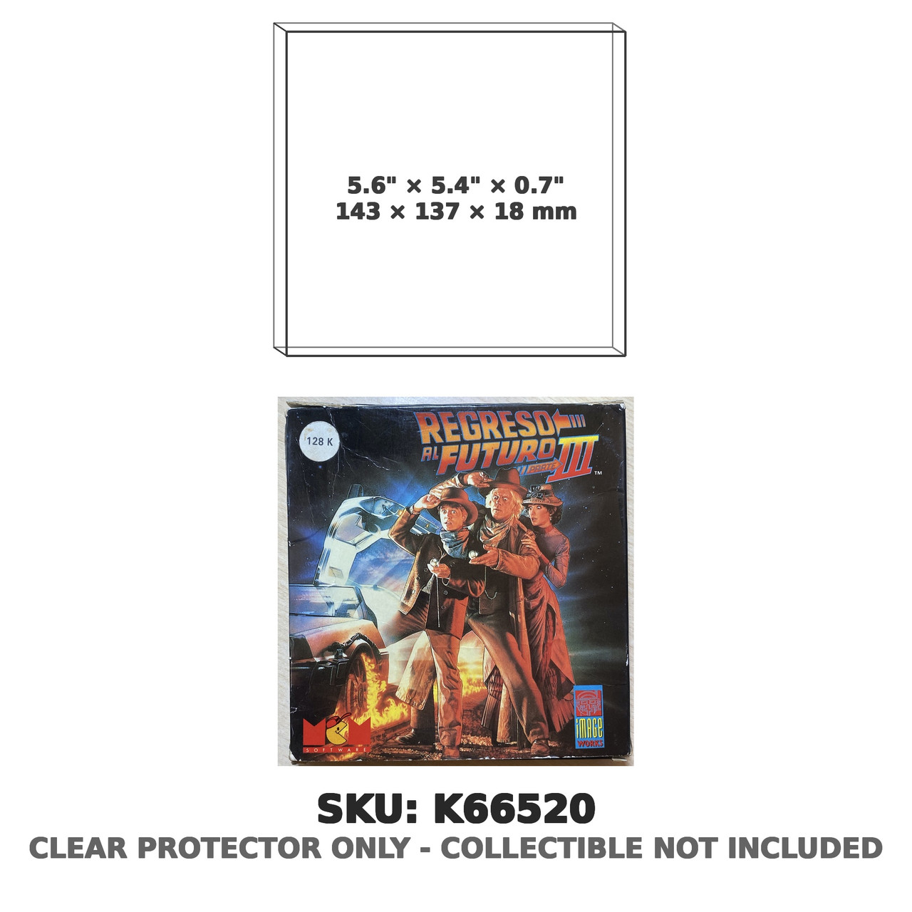 Protector For Regreso al Futuro III Back to the Future Z | Katana