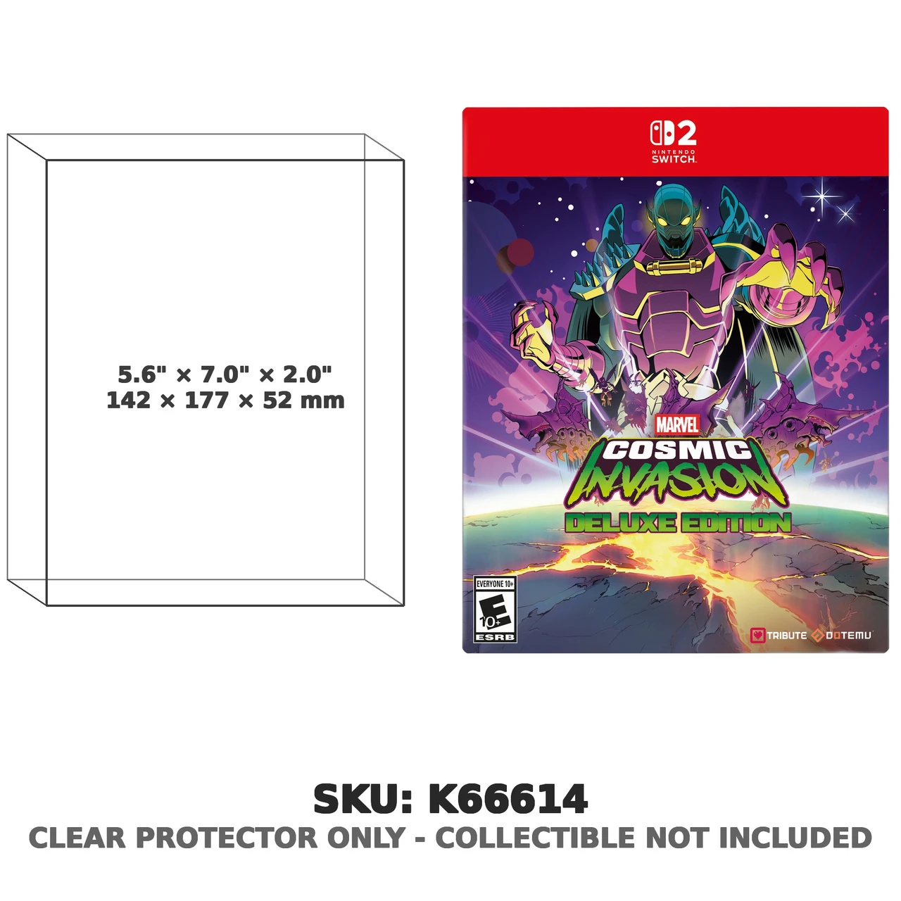 Marvel Cosmic Invasion Deluxe Edition Nintendo Switch 2 Game