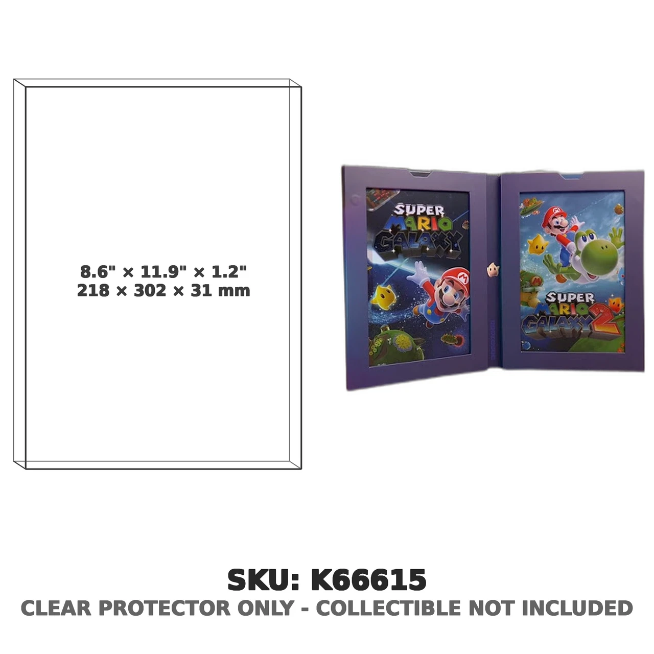 Super Mario Galaxy 1 & 2 Metal Poster Cosmic Bundle