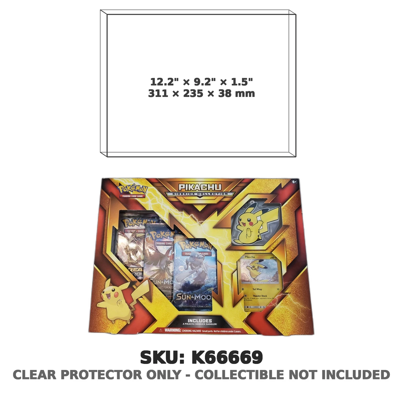 Pikachu Sidekick Collection Pokemon TCG Box