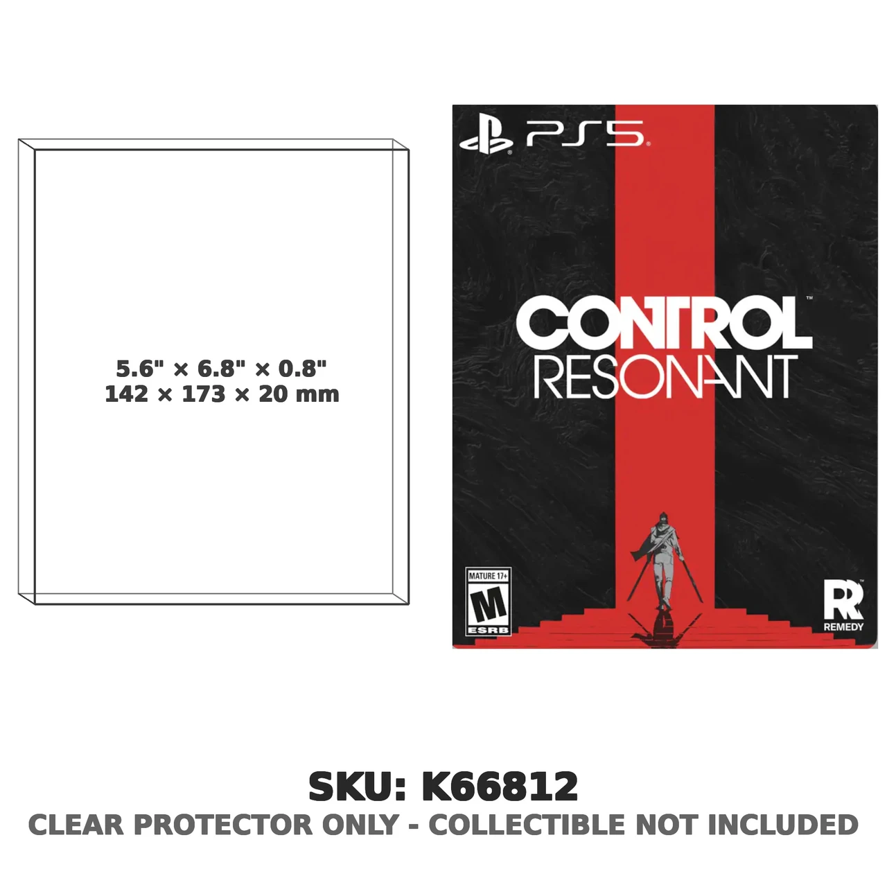 Control Resonant PS5 Steelbook