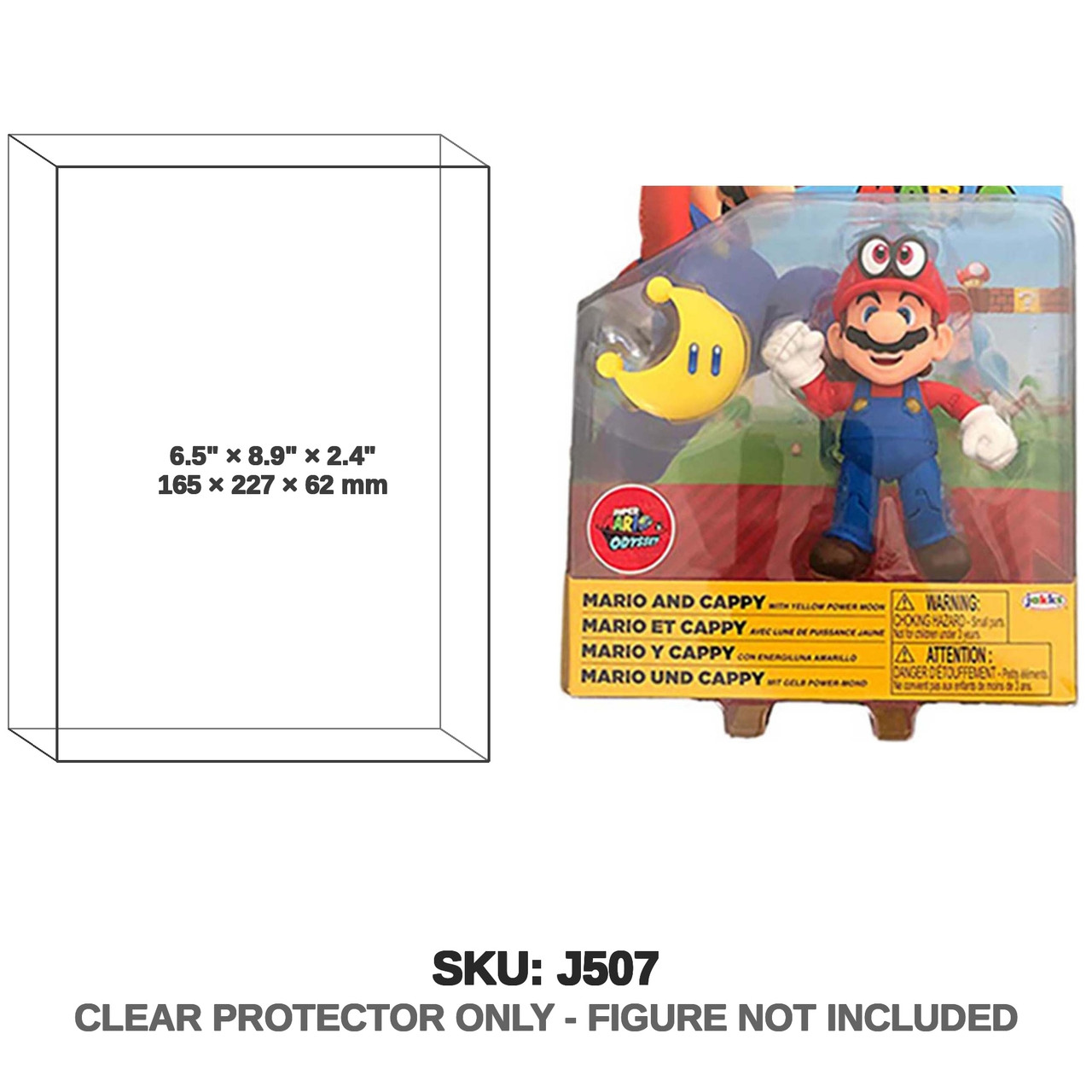 Mario with Cappy Super Mario Odyssey Figure