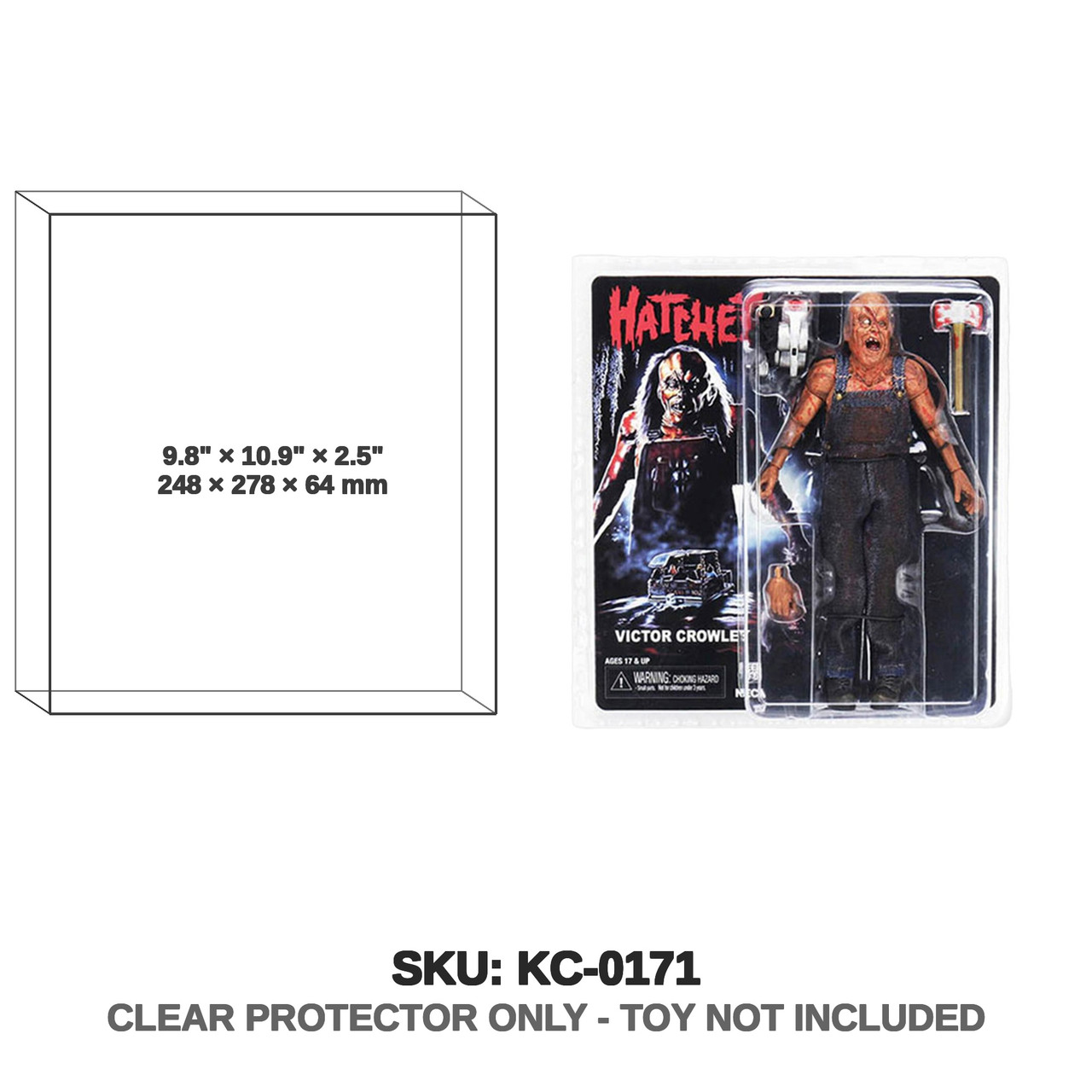 Neca 8 inch Clothed Hatchet Figure Neca 8 inch Clothed Hatchet Figure