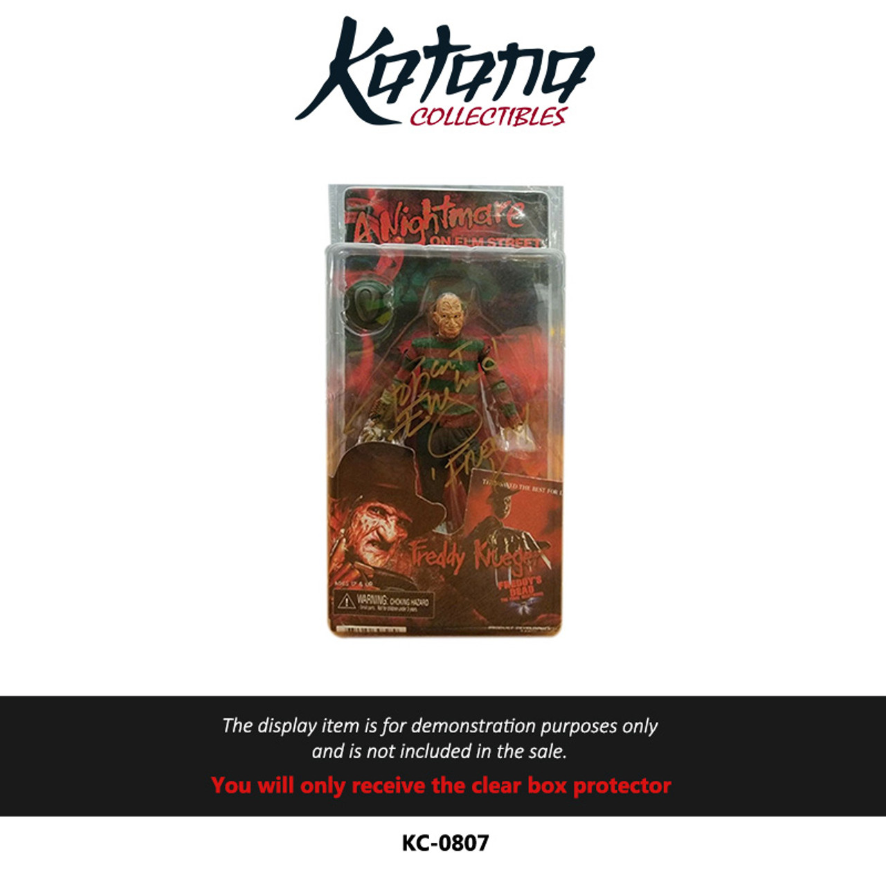 Katana Collectibles Protector For A Nightmare On Elm St: Freddy Krueger Freddy's Dead The Final Nightmare