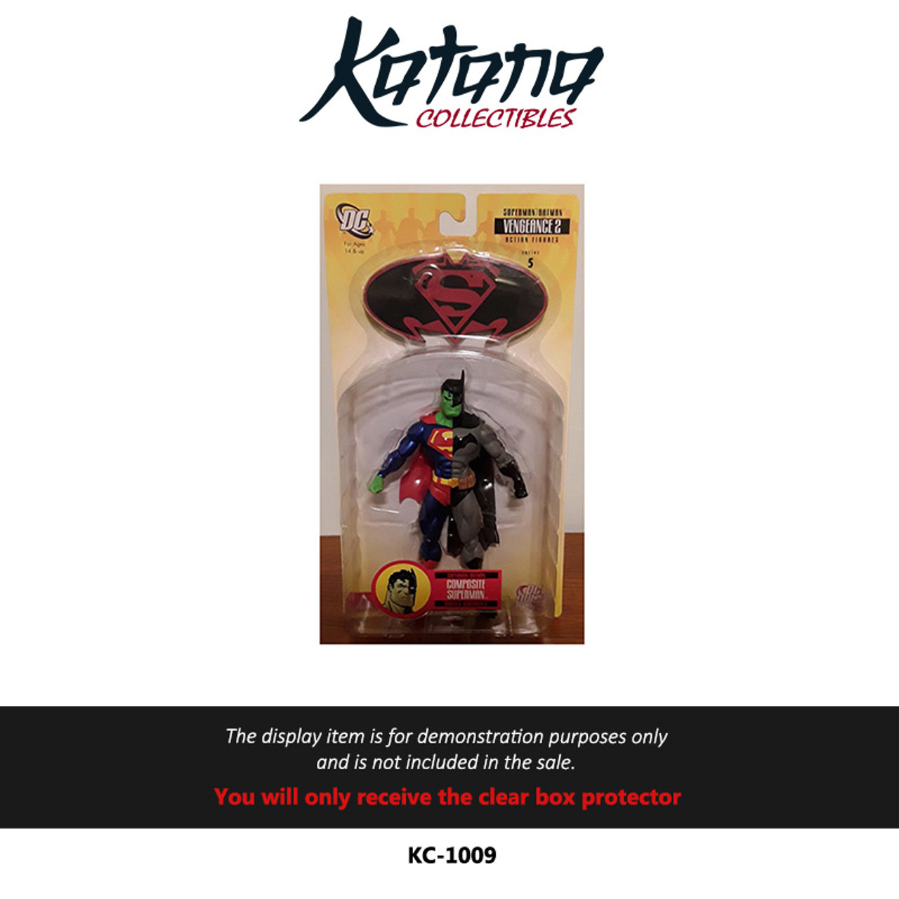 Katana Collectibles Protector For DC Direct Composite Superman