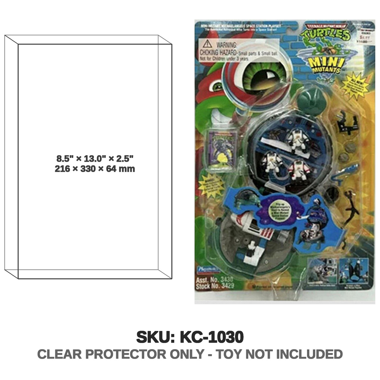 Playmates Teenage Mutant Ninja Turtles Mini-Mutant Turtle-Top Mini Mutant Card