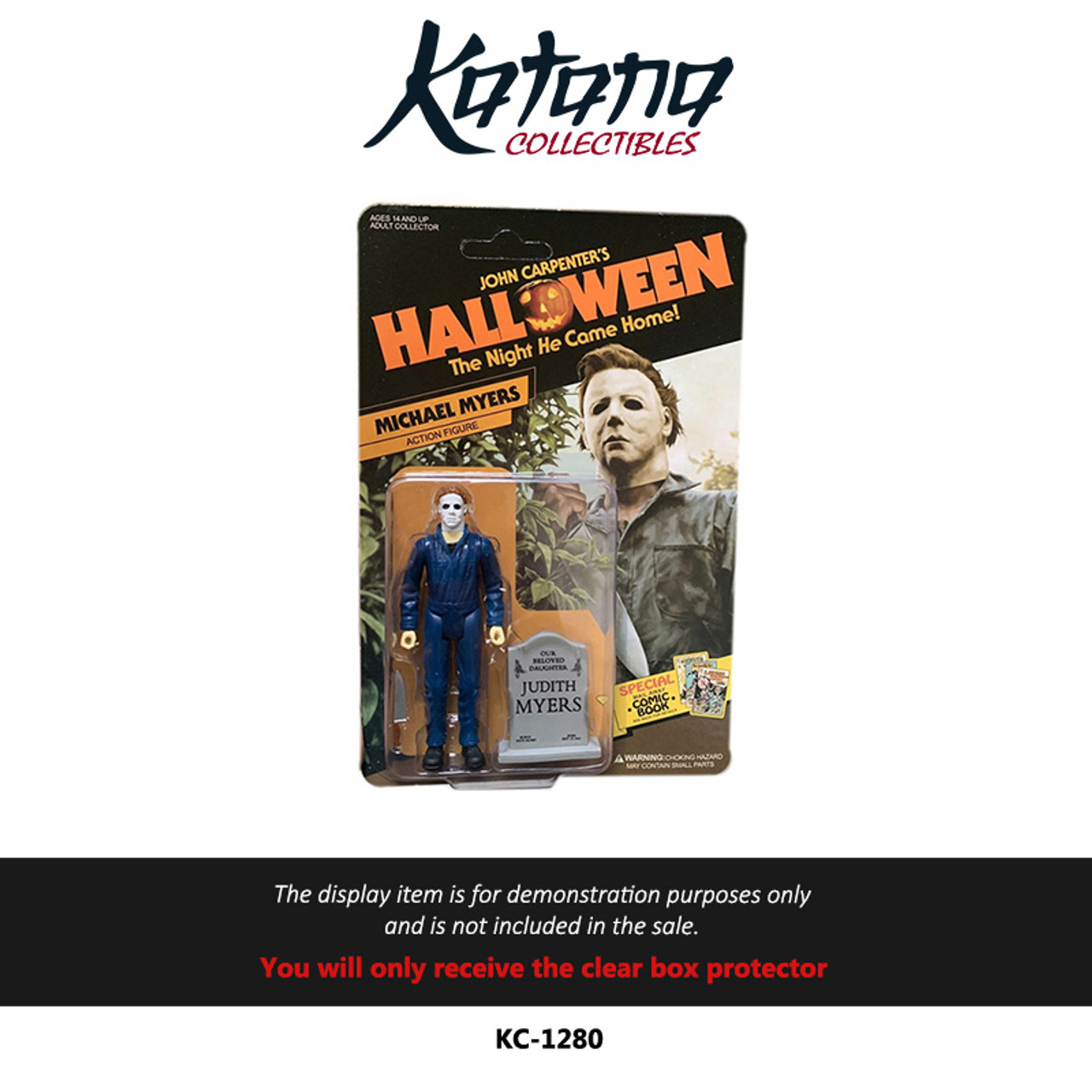Katana Collectibles Protector For Fright Rags Halloween Michael Myers Action Figure