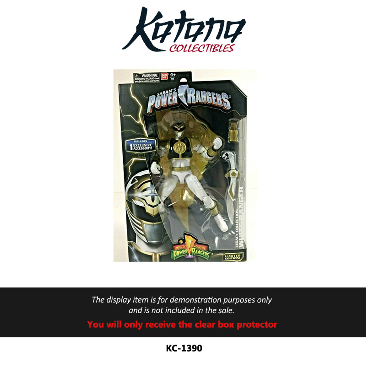 Katana Collectibles Protector For Saban's Mighty Morphin Power Rangers Legacy Collection