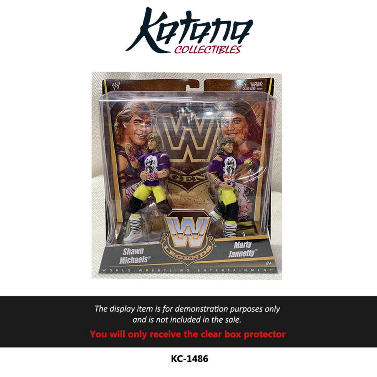 Katana Collectibles Protector For WWE Legends The Rockers 2 packs