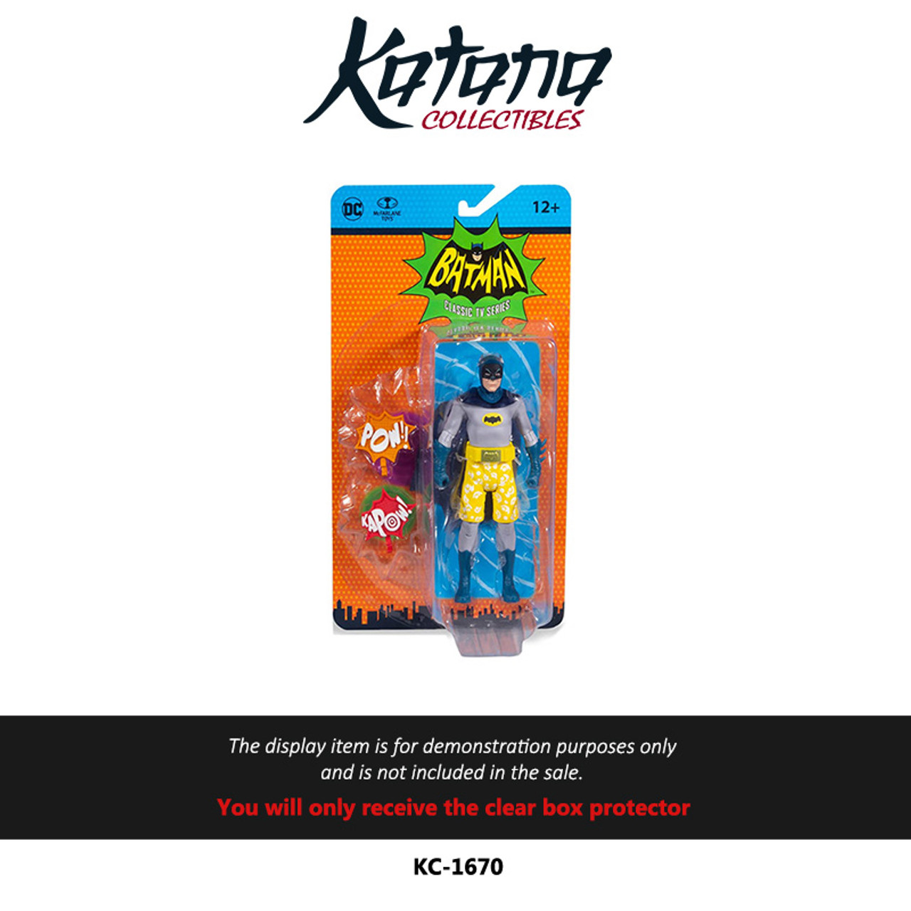 Katana Collectibles Protector For McFarlane Retro Batman 66 Classic TV Series