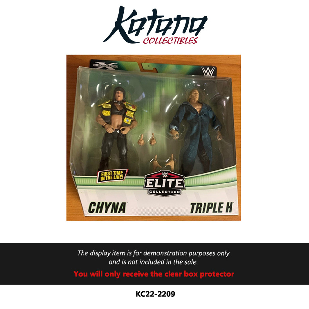 Katana Collectibles Protector For WWE Elite Collection - Triple H & Chyna