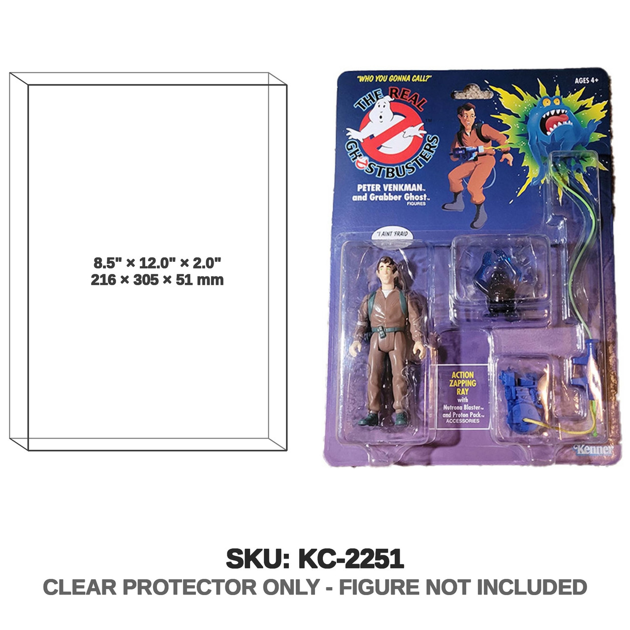 Kenner The Real Ghostbusters Action Figures 2 Inch Thick