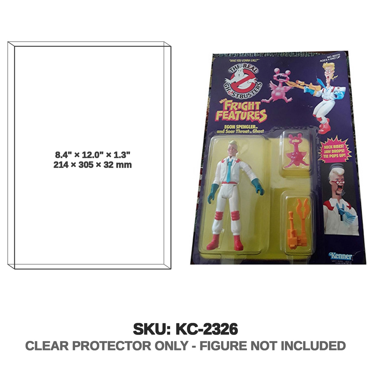 Kenner Ghostbusters Egon Spengler Action Figure 1984