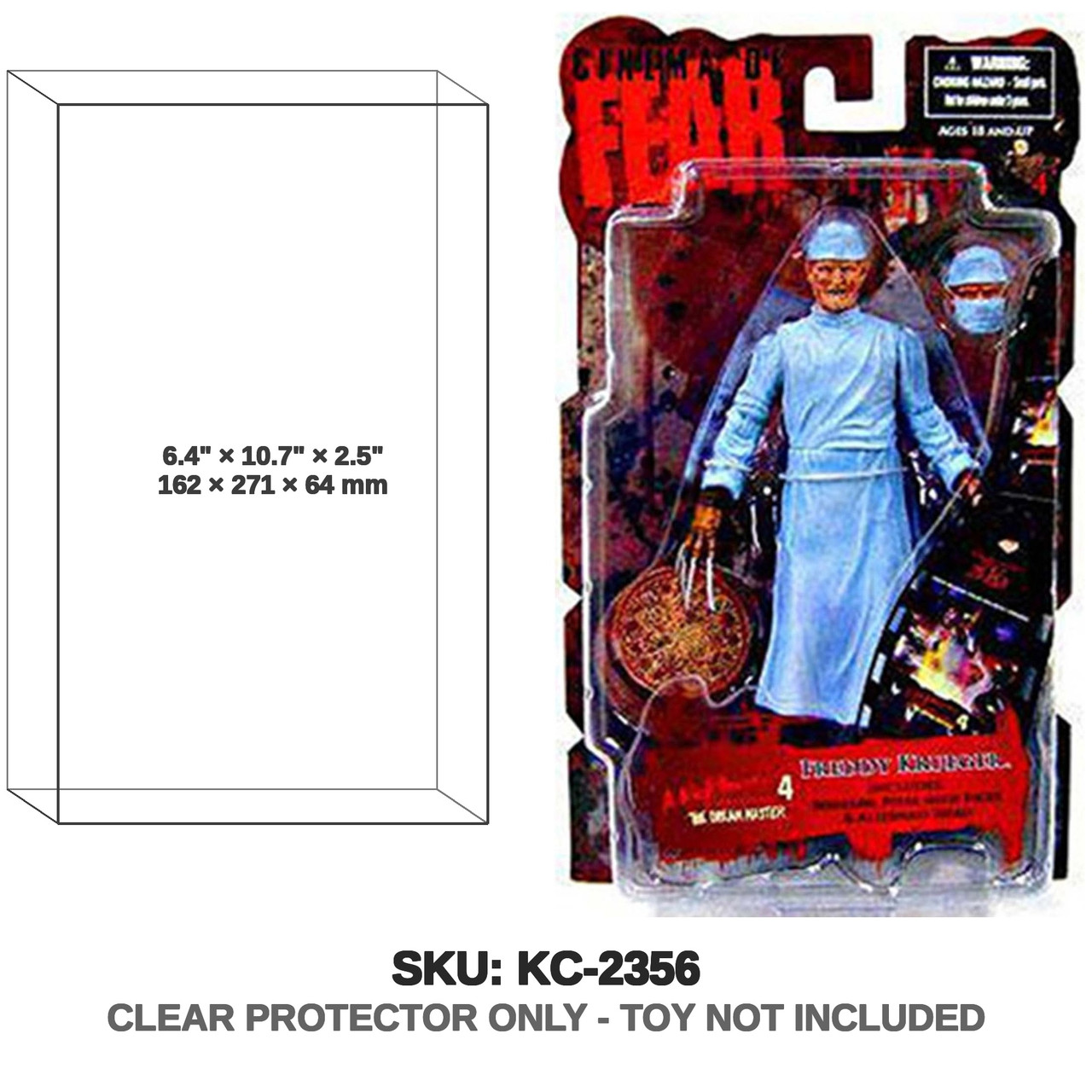 NECA A Nightmare on Elm Street Series 4 CInema Of Fear Freddy Krueger Surgeon