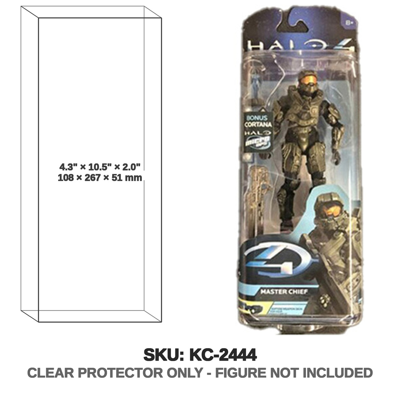 McFarlane Halo Master Chief 5 Inch Action Figure with Cortana