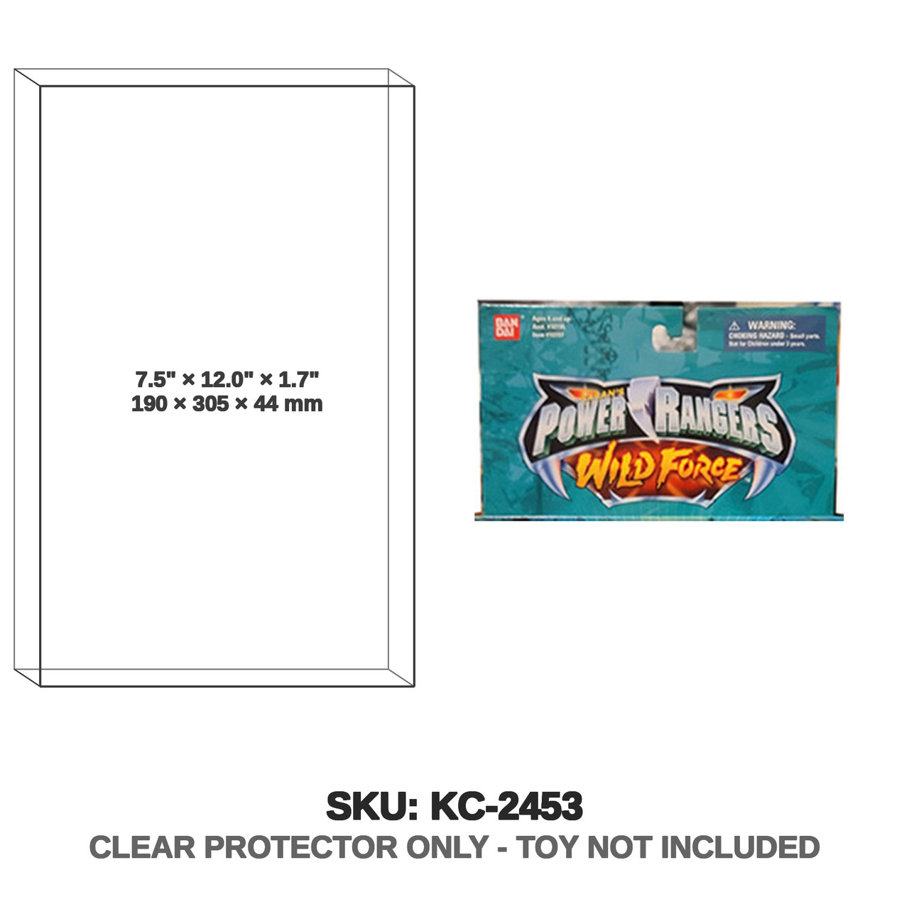 Power Rangers Wild Force Lunar Caller Morpher