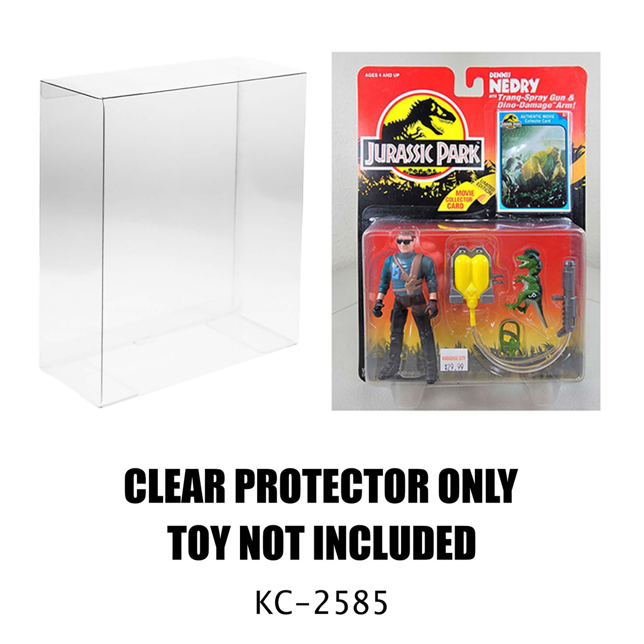 Protector For Kenner Jurassic Park 1993-1994 Human Figure