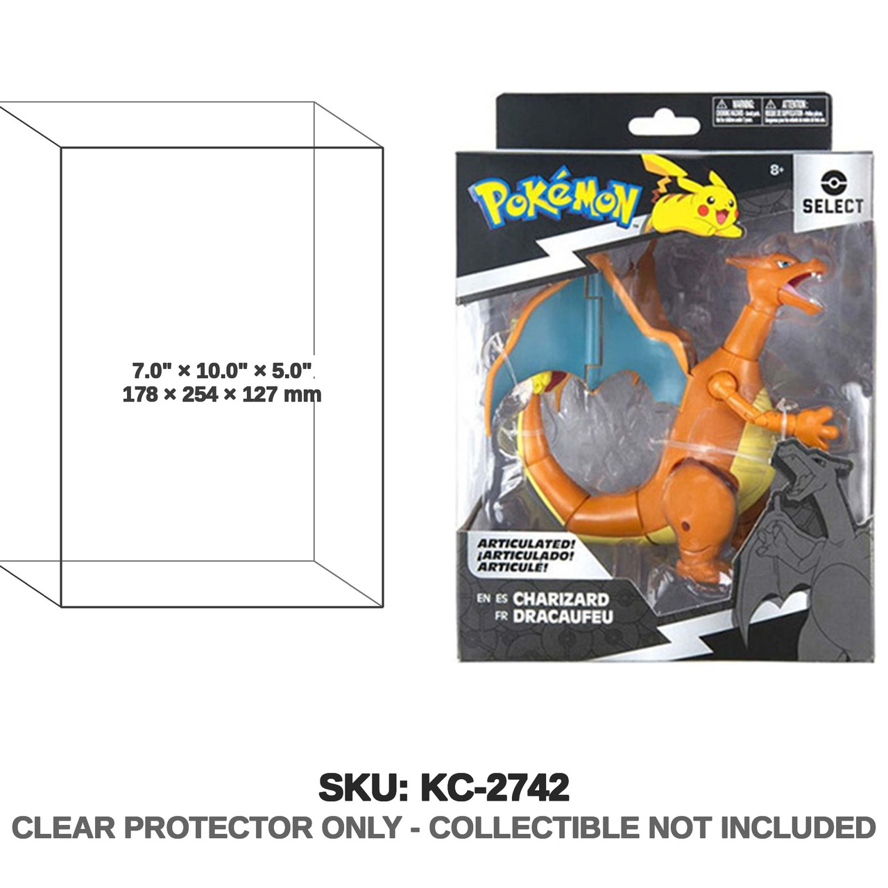 Charizard Pokemon Select 6-Inch Figure