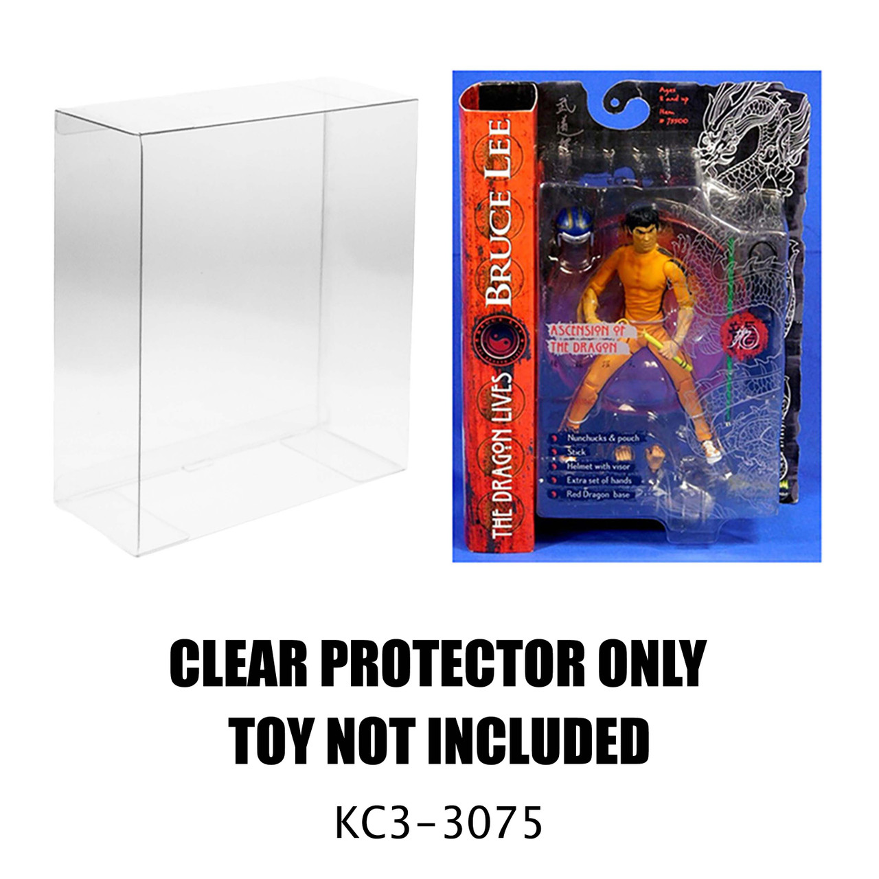 Protector For Bruce Lee The Dragon Lives Ascension Of The Dragon Art Asylum Figure 2001