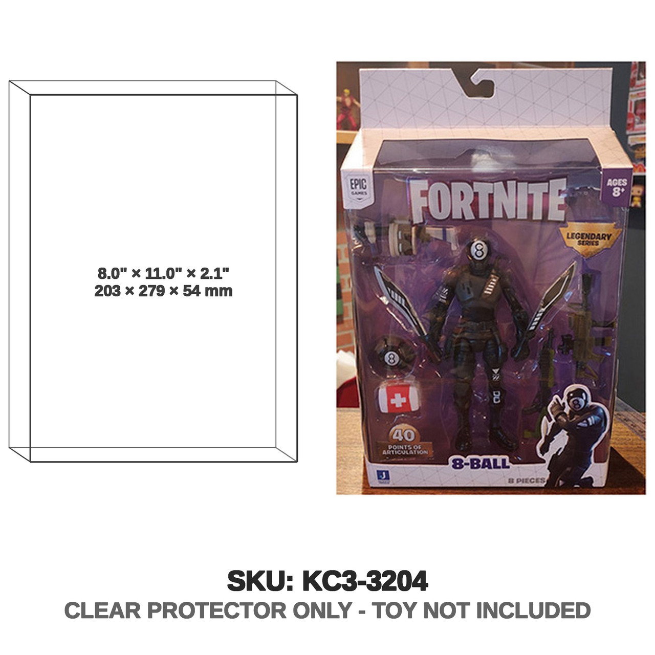 Fortnite 8-Ball Figure