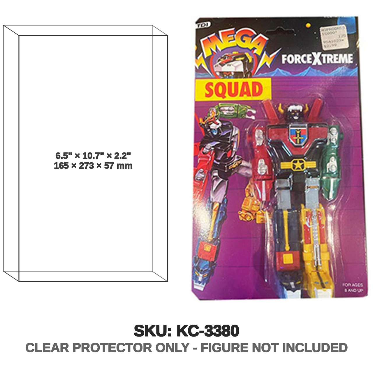 TDI Mega Force Mega Squad ForceXtreme Figures