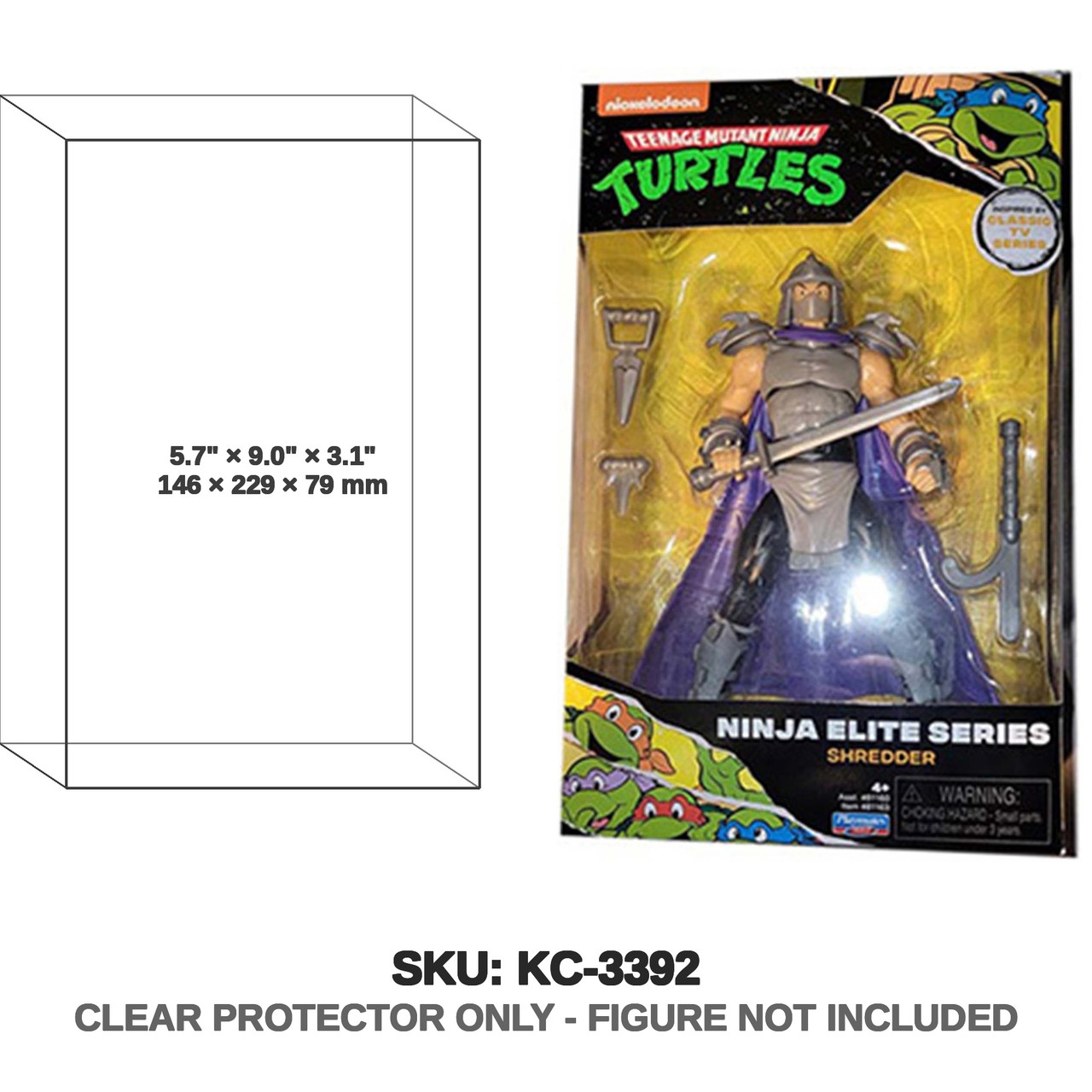 Playmates Teenage Mutant Ninja Turtles Ninja Elite Series Shredder