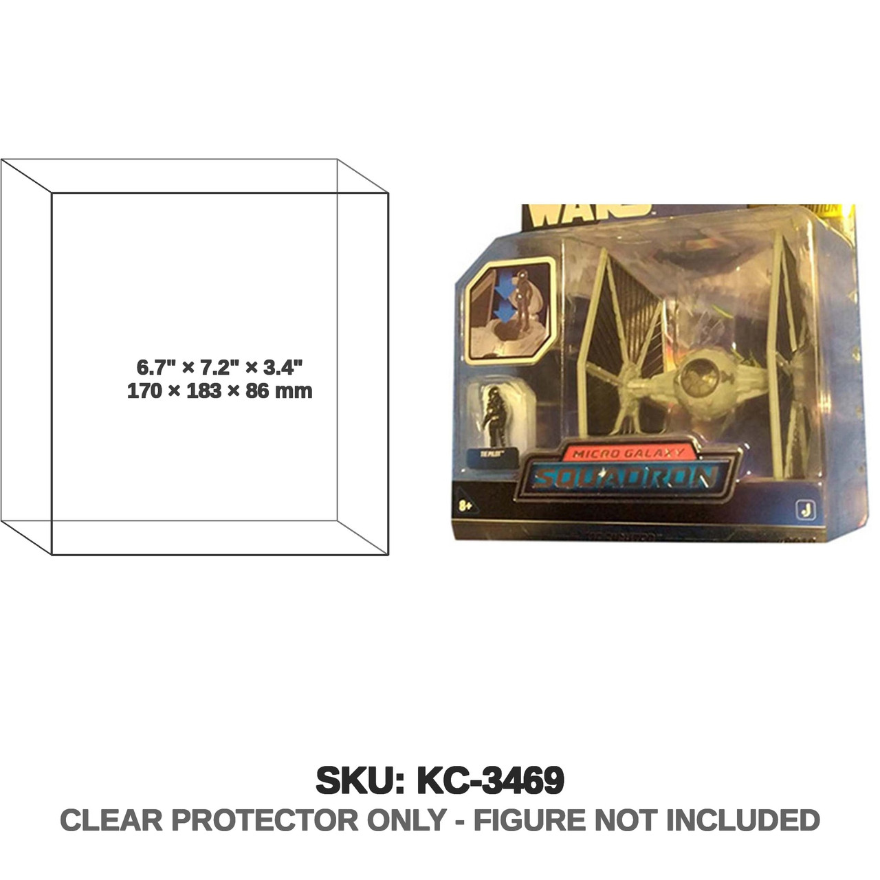 TIE Fighter Star Wars Micro Galaxy Squadron Vehicle