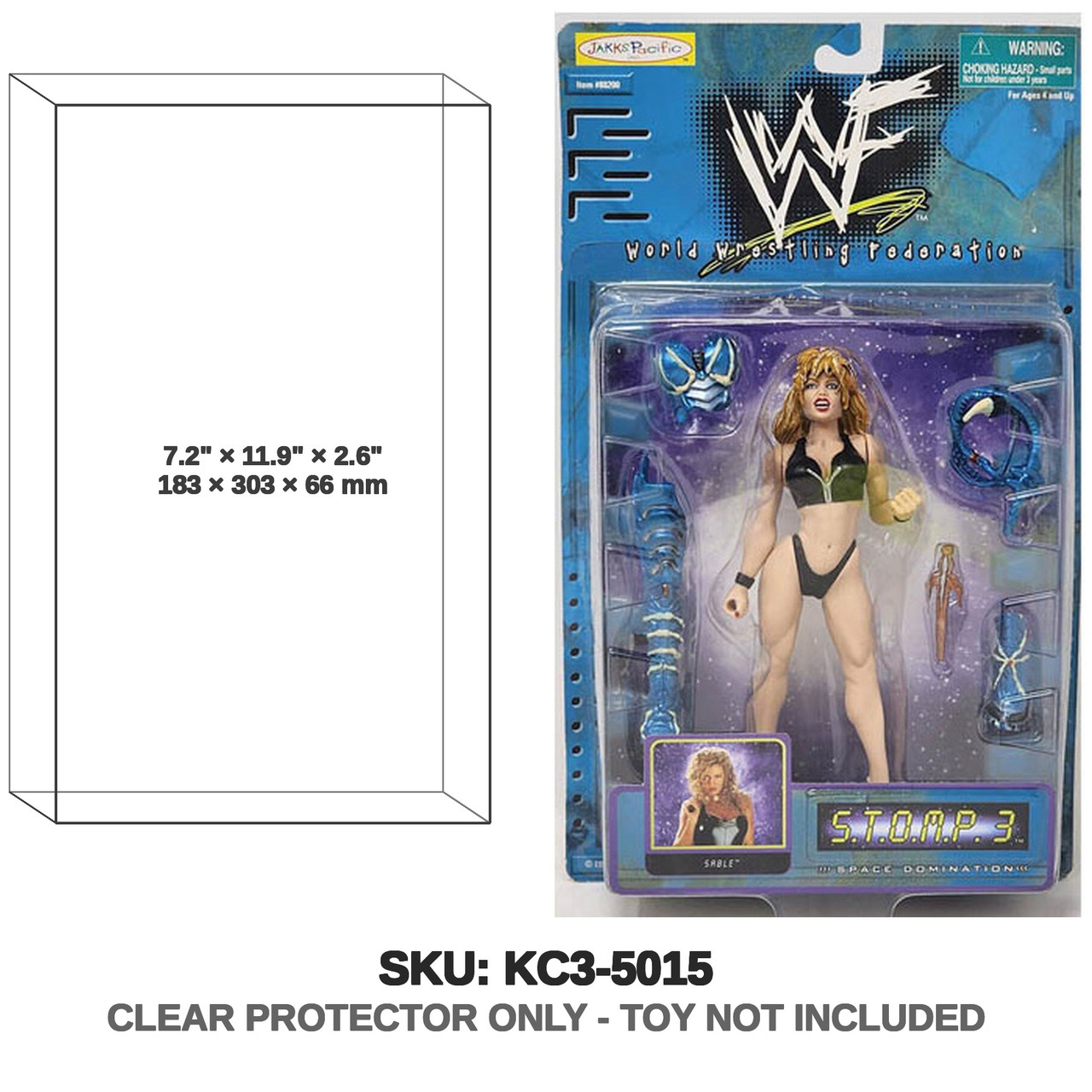 Sable WWF S.T.O.M.P. 3 Figure