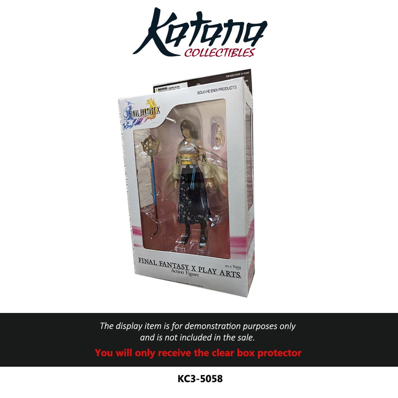 Katana Collectibles Protector For Final Fantasy X Play Arts Action Figure No. 2 Yuna