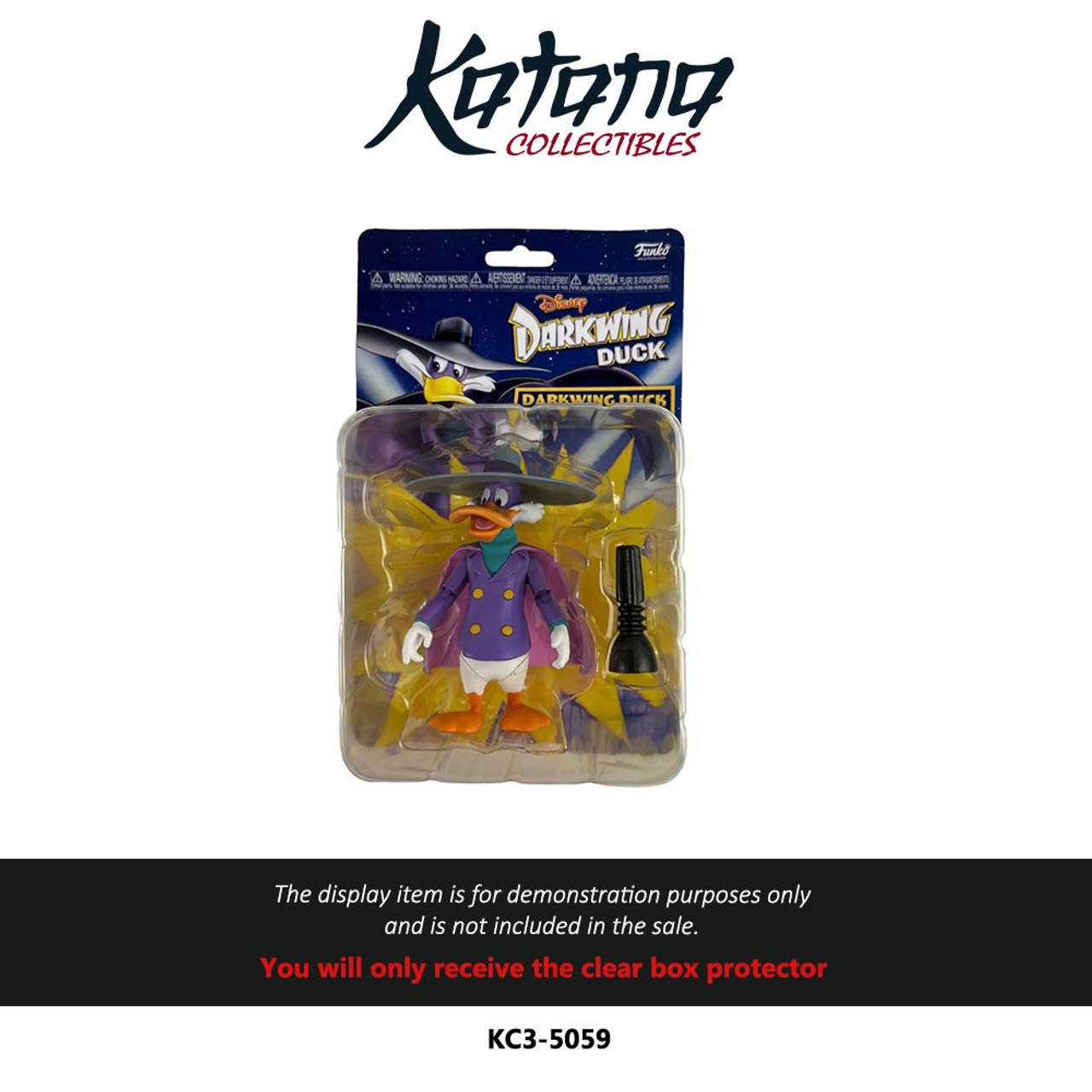 Katana Collectibles Protector For Funko Disney Afternoon Darkwing Duck Action Figure
