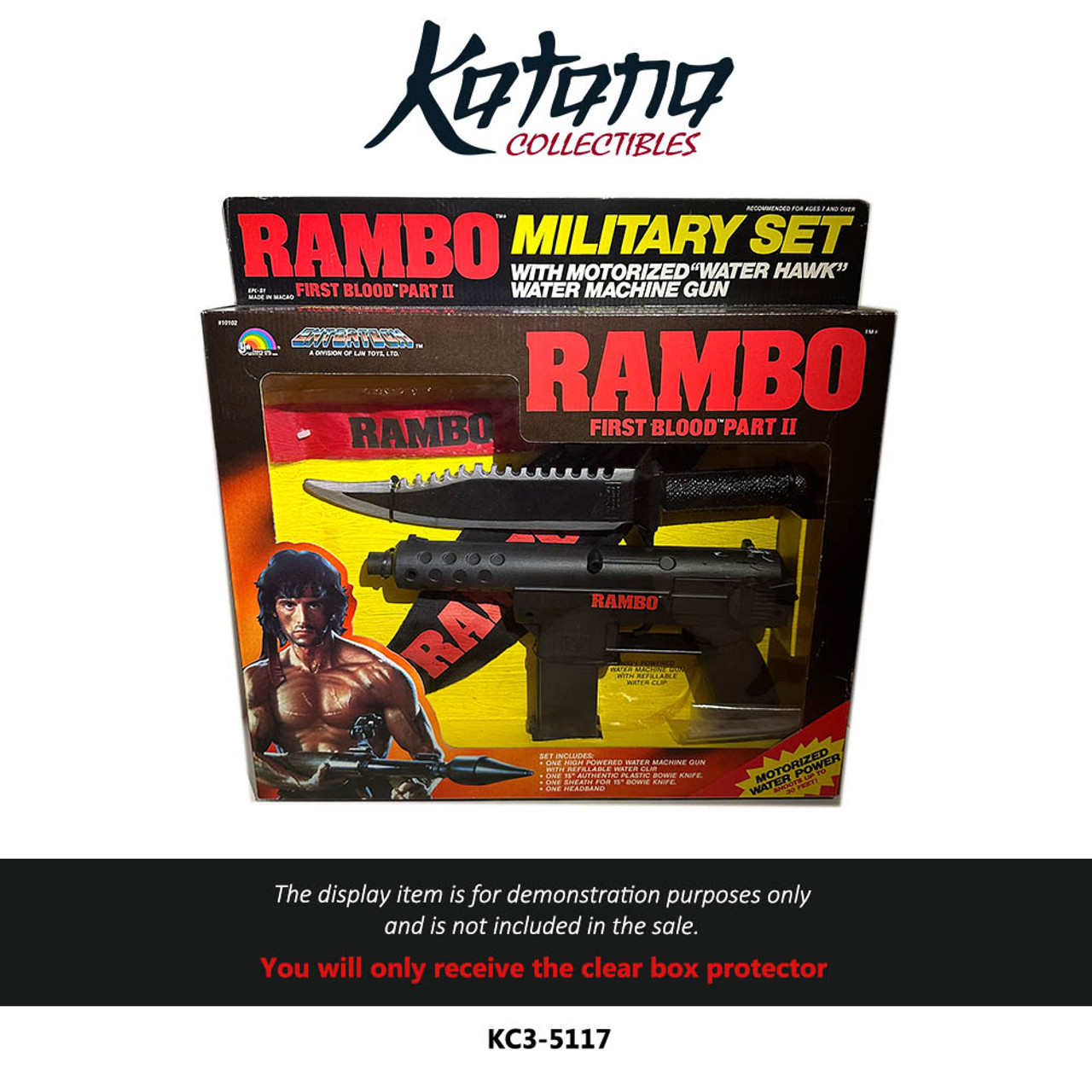 Katana Collectibles Protector For Rambo Military Set