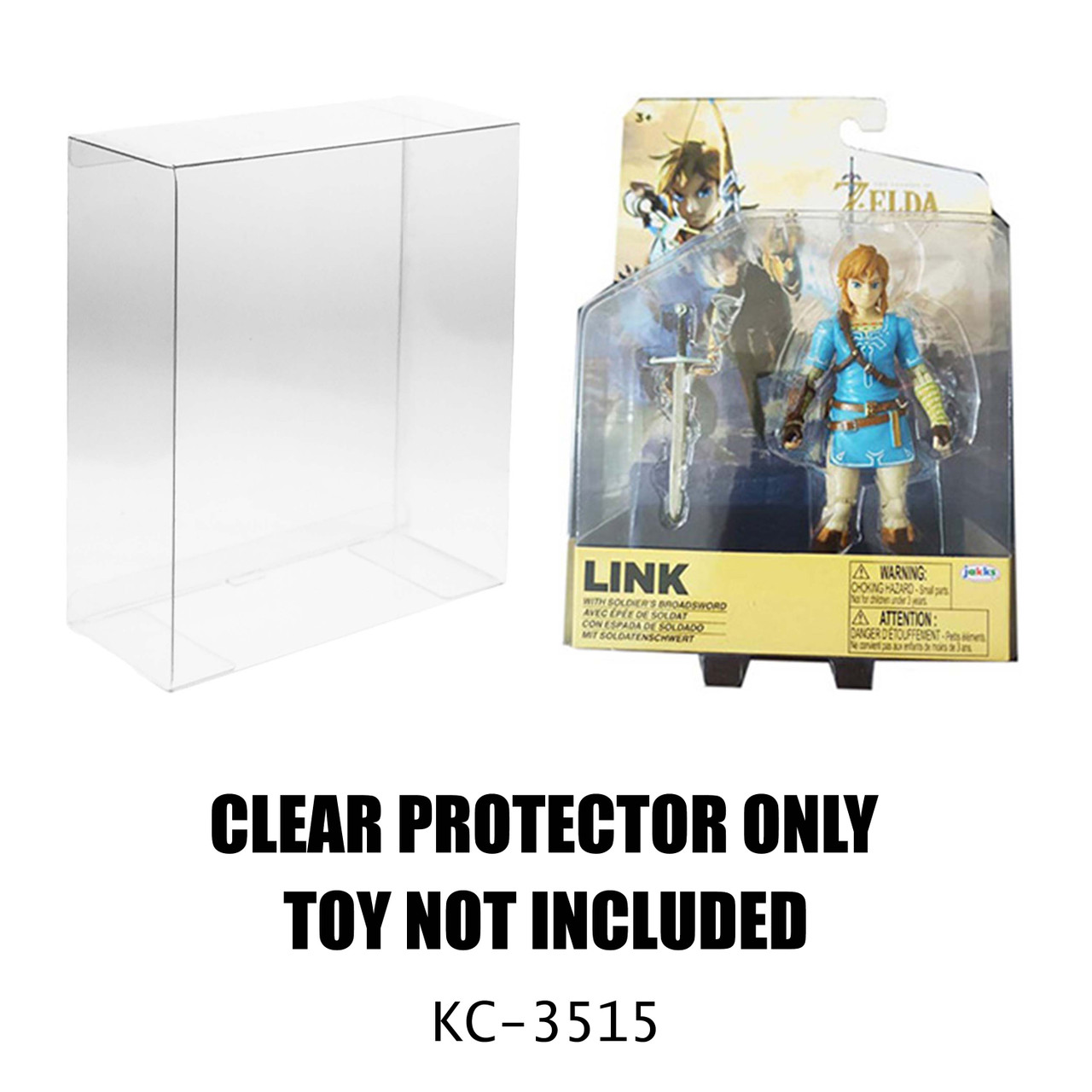 Protector For Jakks Link Action Figure (Legend of Zelda) Breath of the Wild
