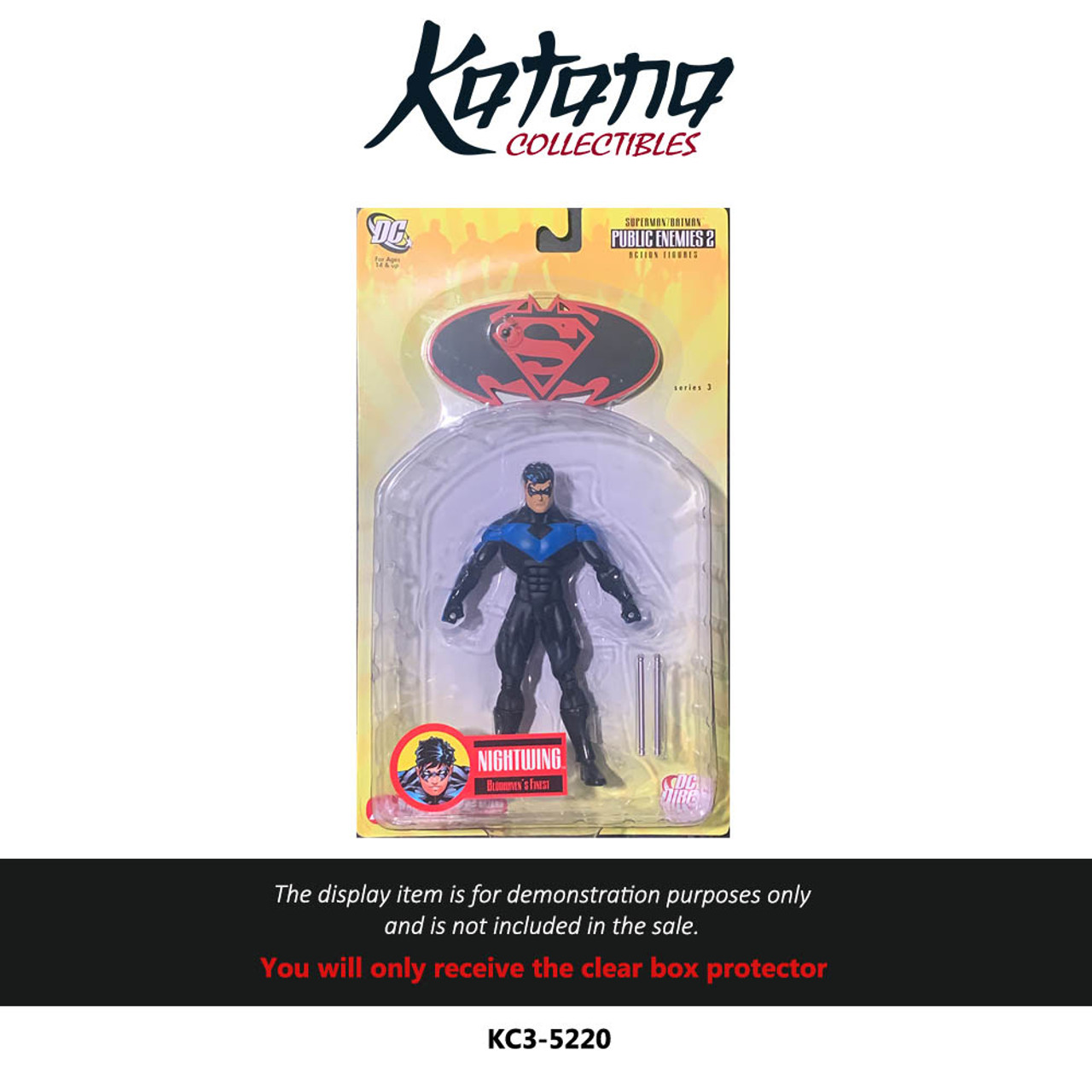 Katana Collectibles Protector For DC Direct Nightwing