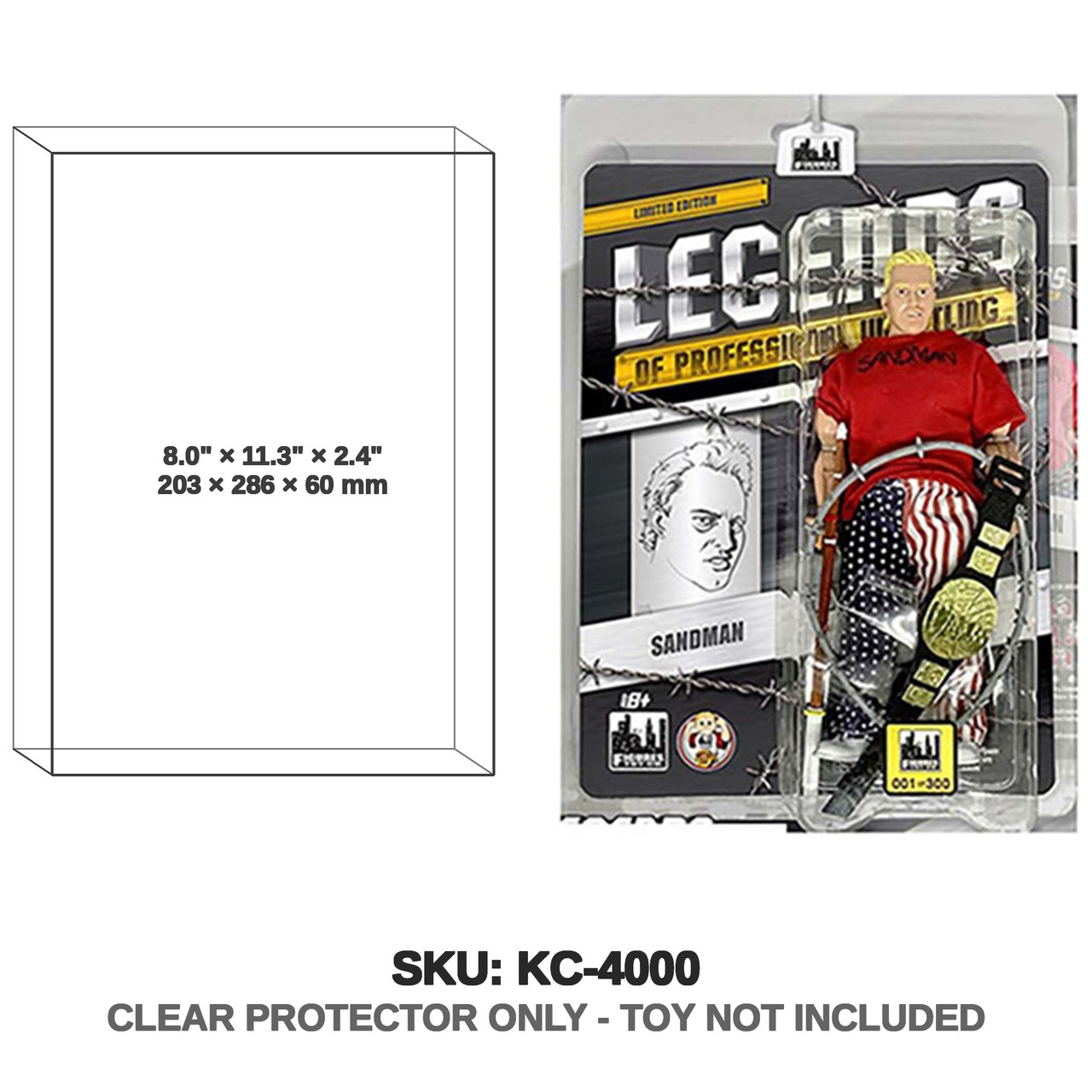 Sandman Wrestling Legends of Professional Wrestling Limited Edition Figure