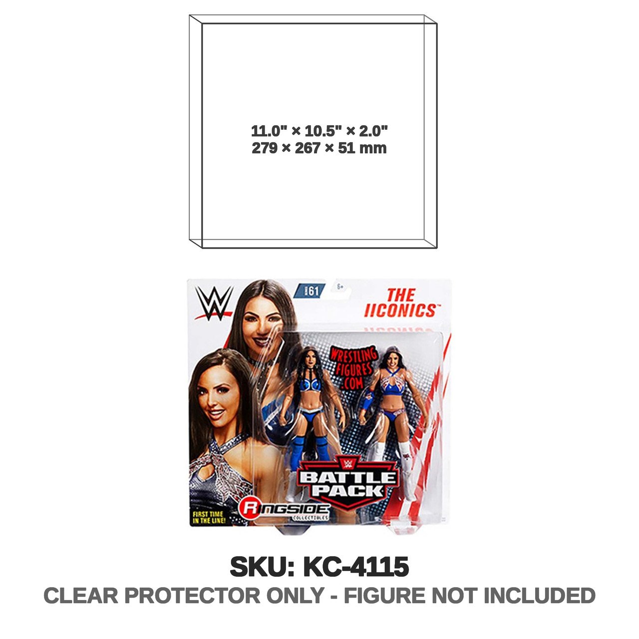 Jazwares WWE IIconics Battle Pack