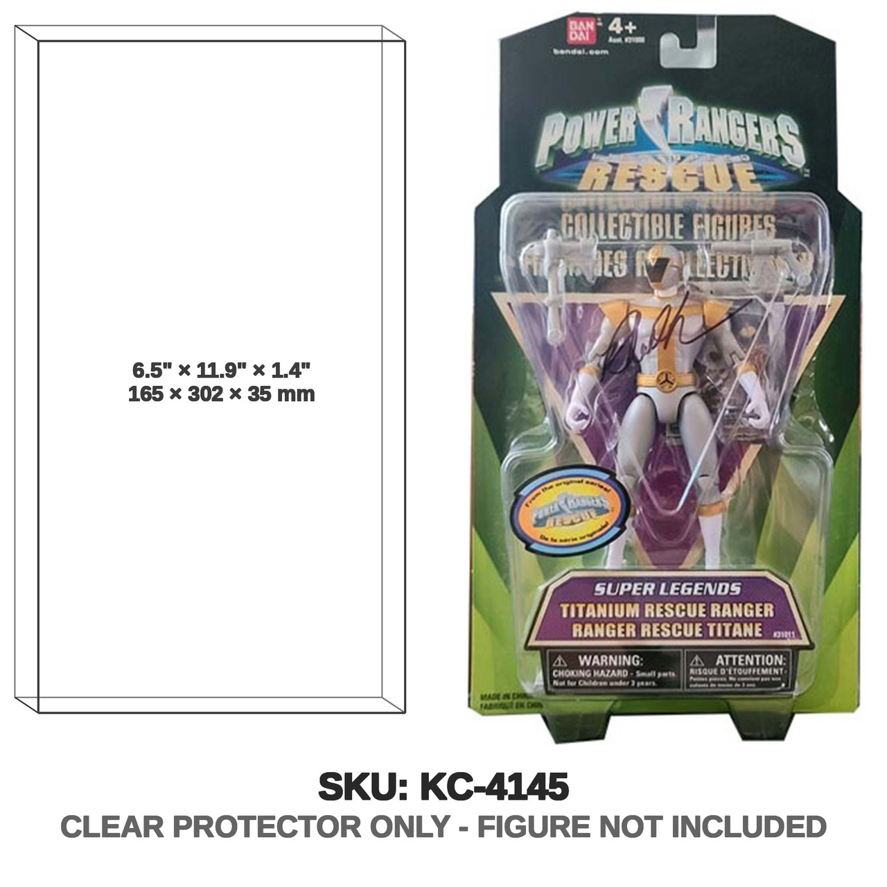 Bandai Power Rangers Titanium Rescue Ranger Figure